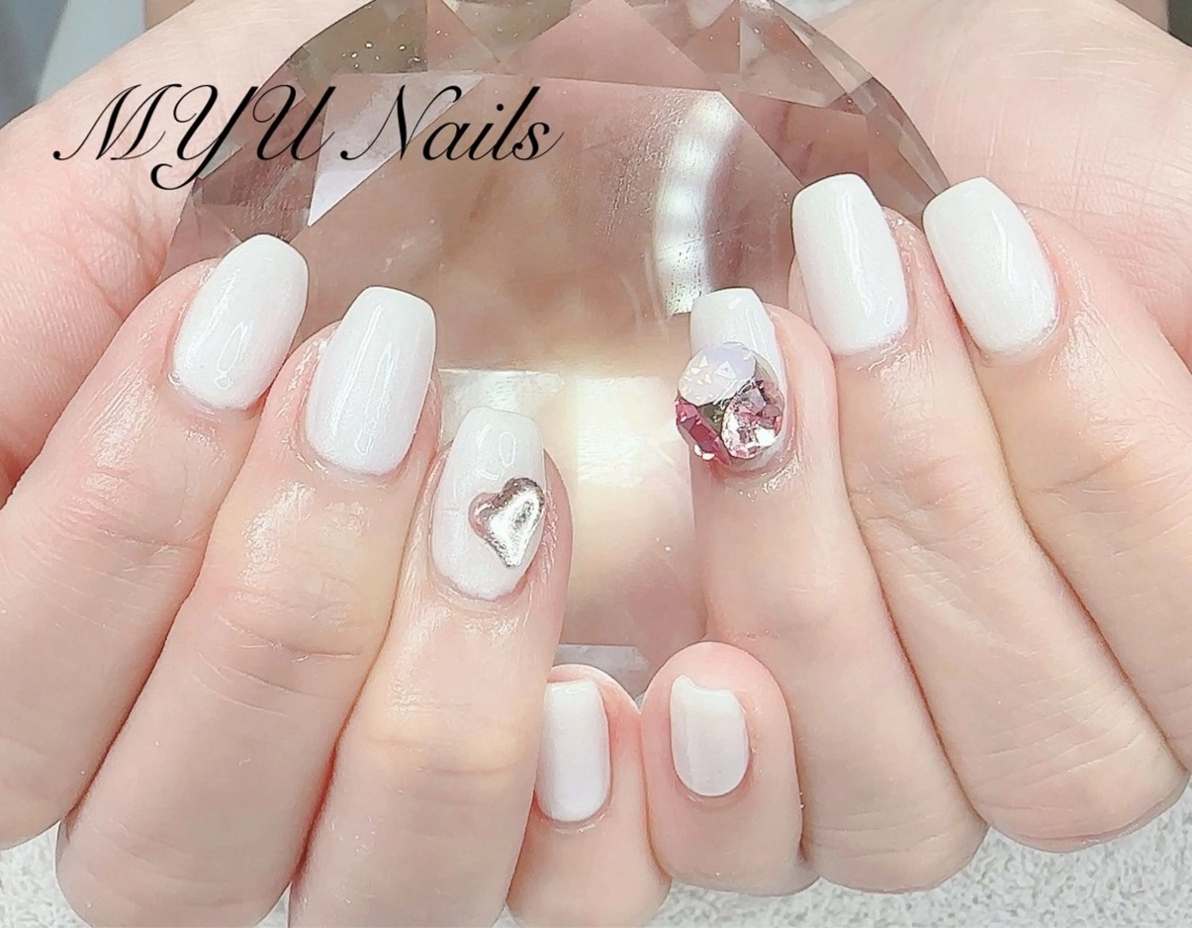 ネイル ジェルネイル 持ち込み パラジェル MYU Nails所属・ニュアンスネイル🌈 MYU Nailsのネイルデザイン