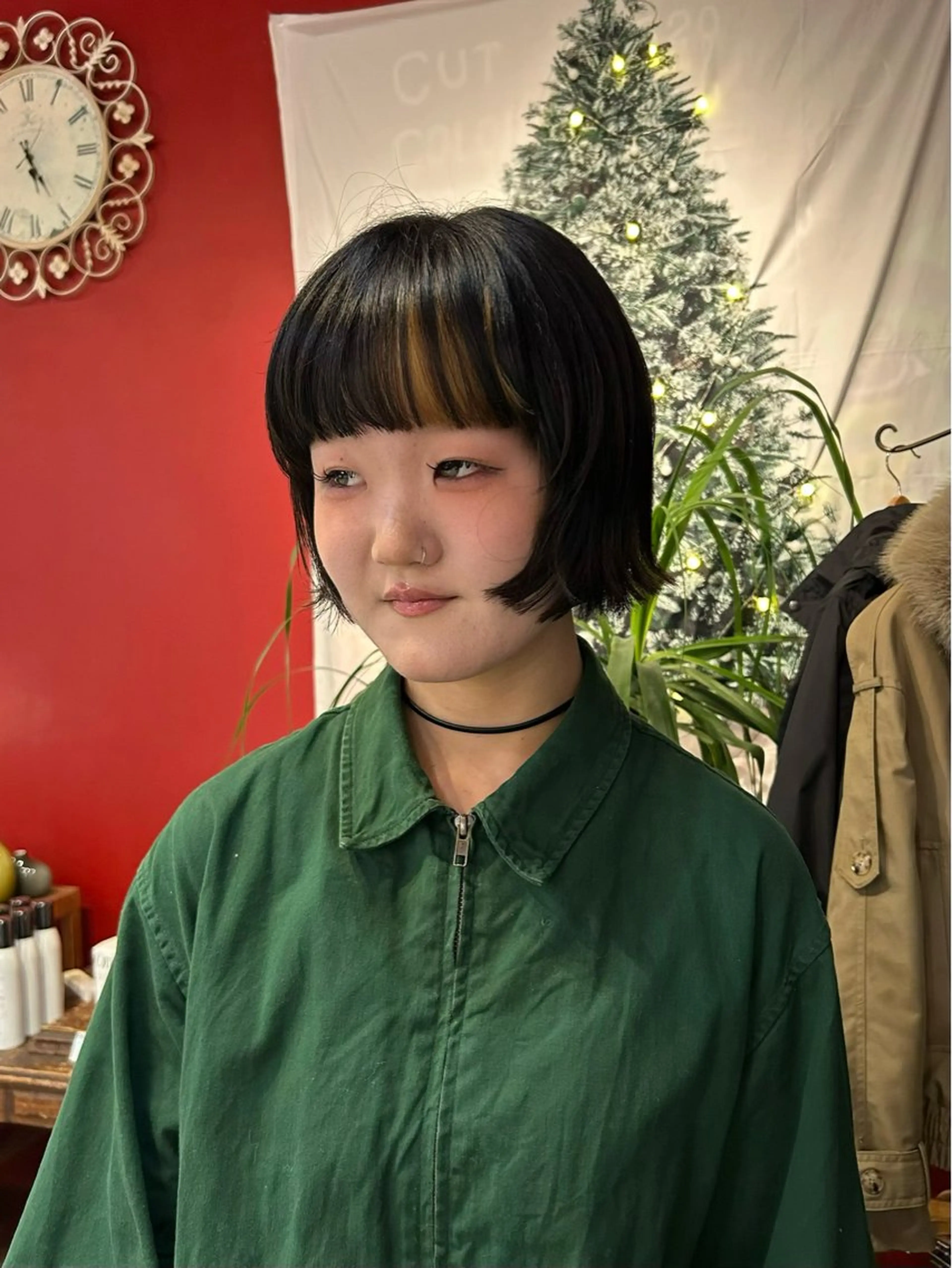 ミディアム ORe'S HAIR BE　GLaDまなみのヘアスタイル