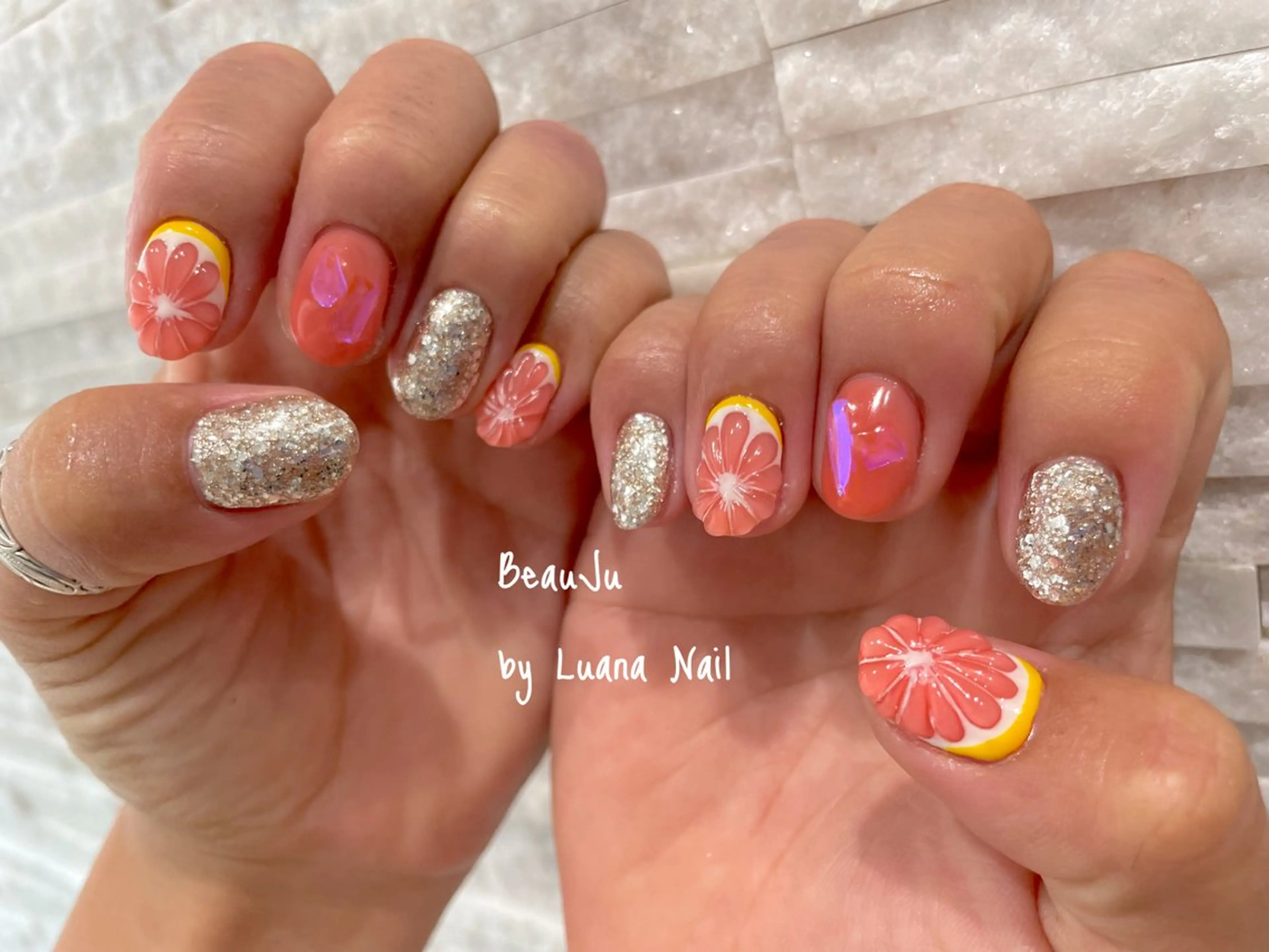 ネイル ハンドネイル BeauJu by Luana Nailのネイルデザイン