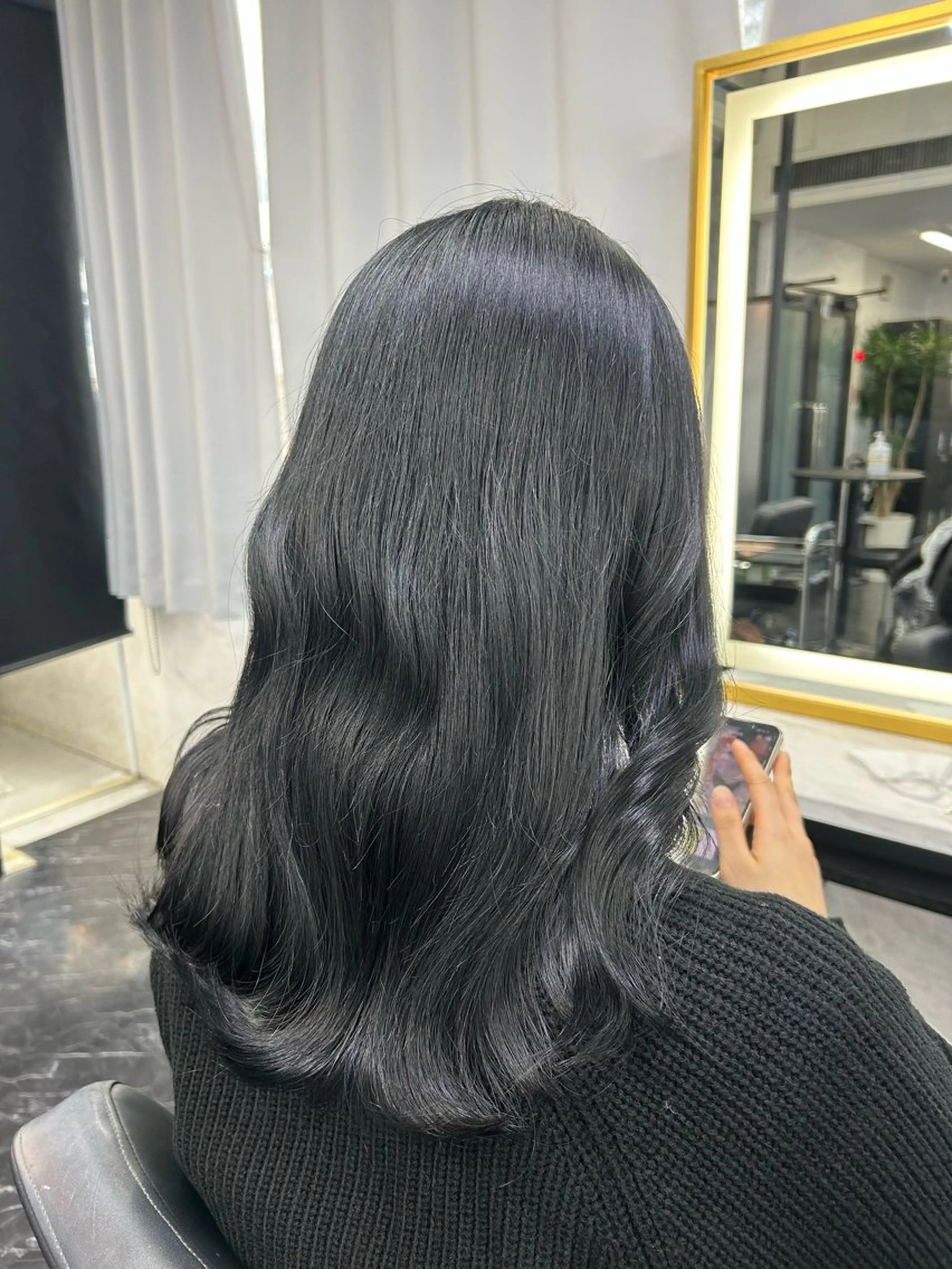 ロング ヘアカラー トリートメント Ria OSAKA所属・アシスタント yuuのヘアスタイル