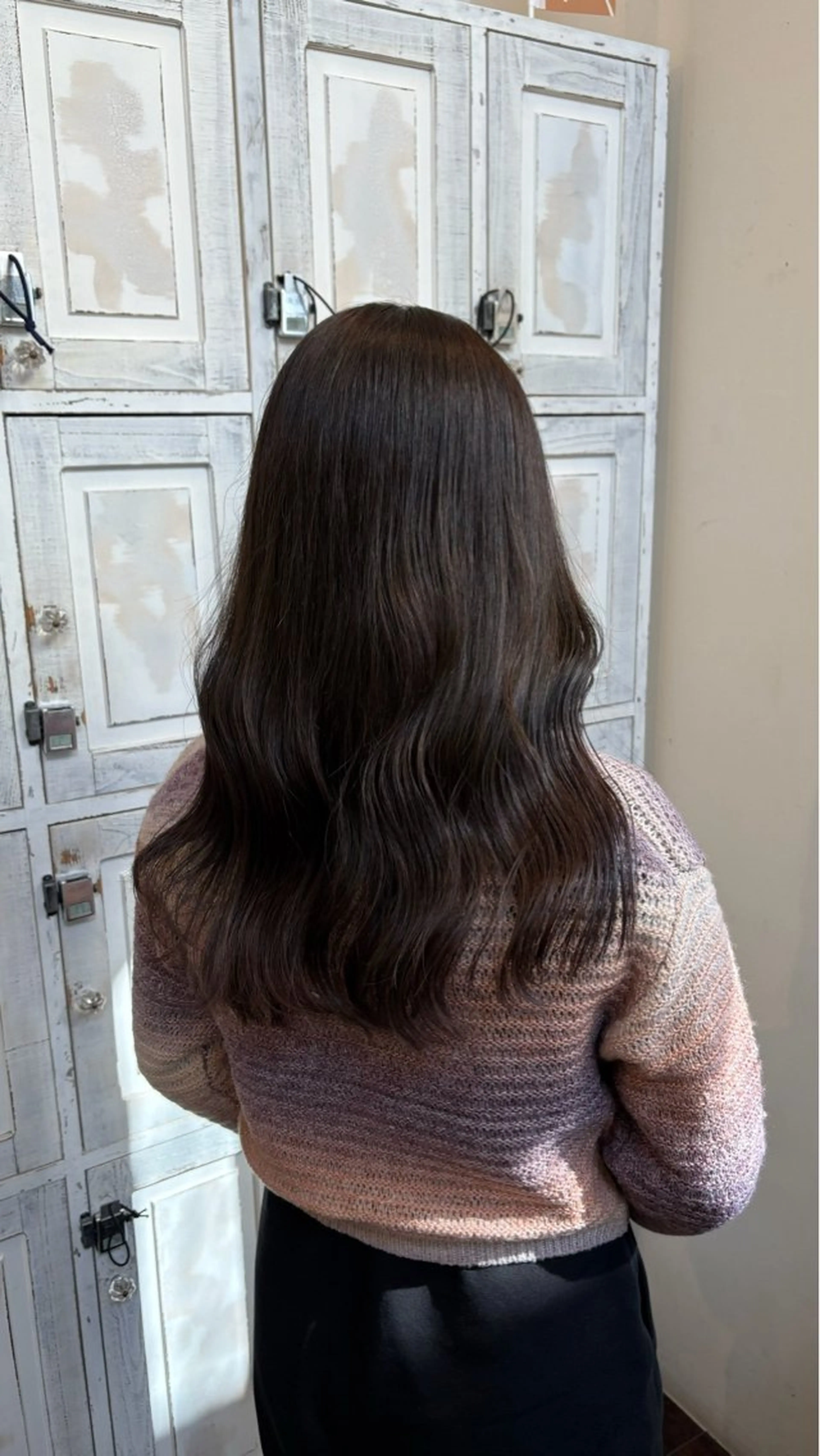 ロング カラー ヘアカラー ルプラボウ/ 内藤ほのか/艶カラーのヘアスタイル