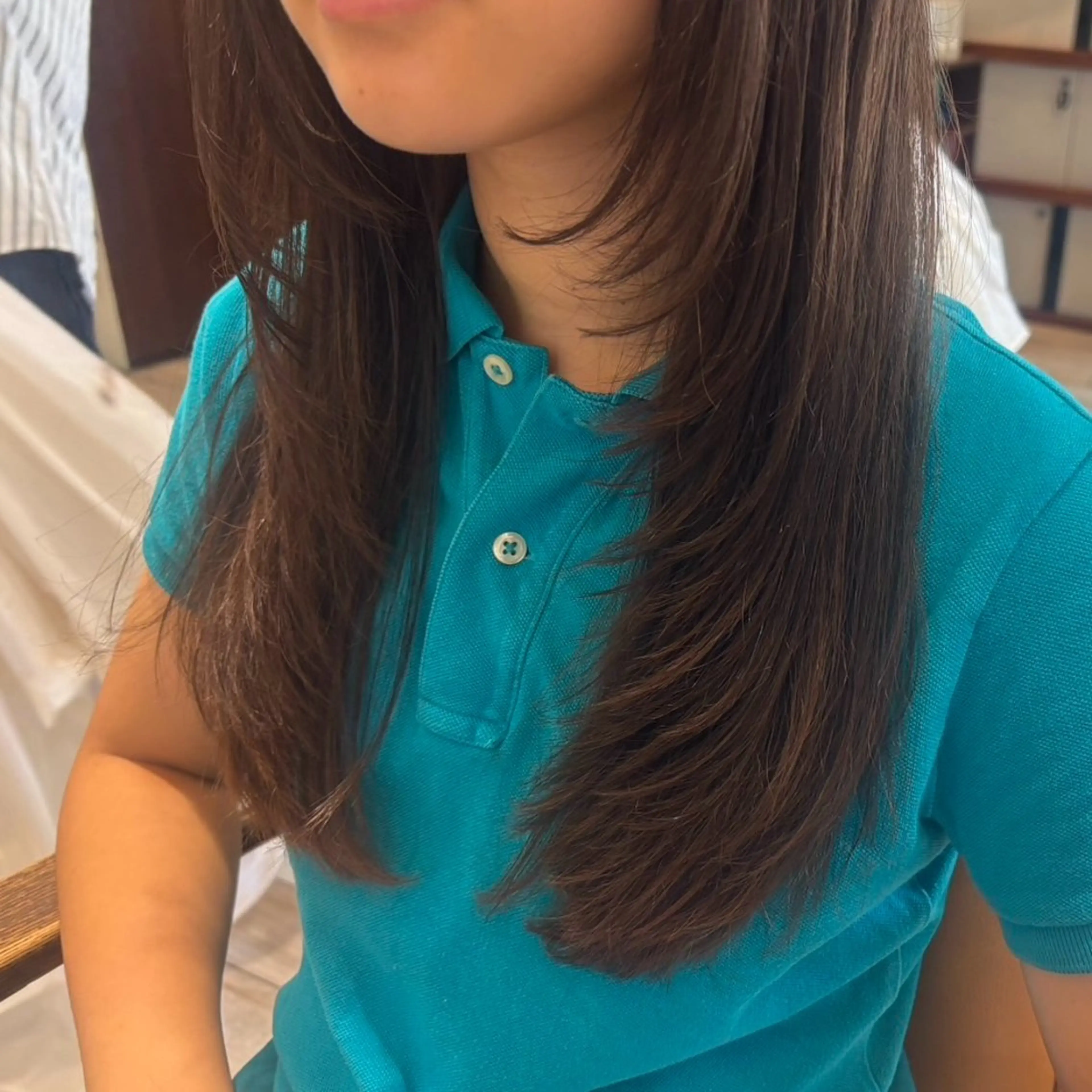 ロング ハイレイヤー レイヤーカット カット RISAKO🏁 ボブ/レイヤーのヘアスタイル