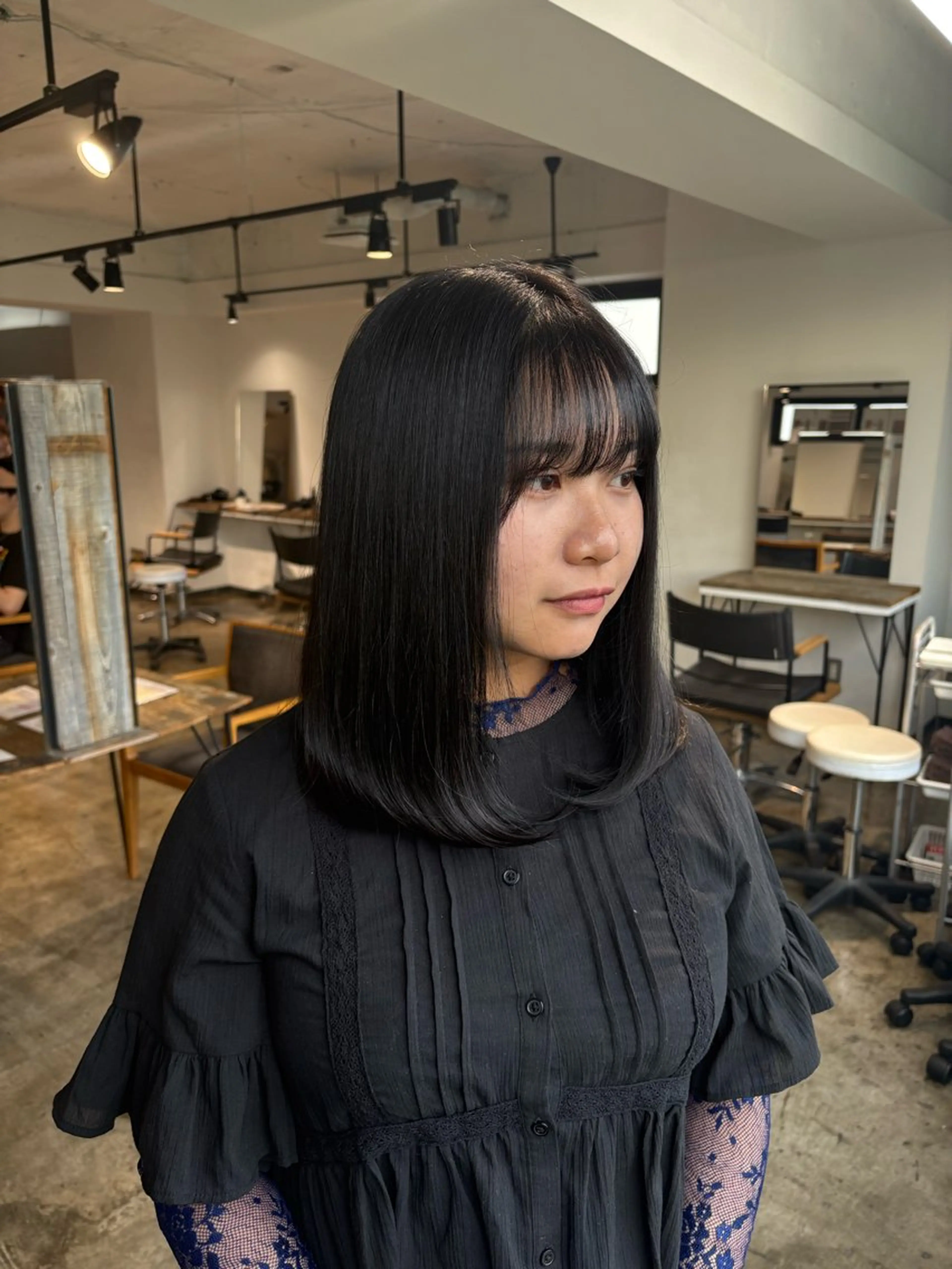 【平日限定クーポン🎟️】ワンカラー➕トリートメント➕極上ヘッドスパ💆‍♀️🌿暗染め/レッド/ヘッドスパの写真