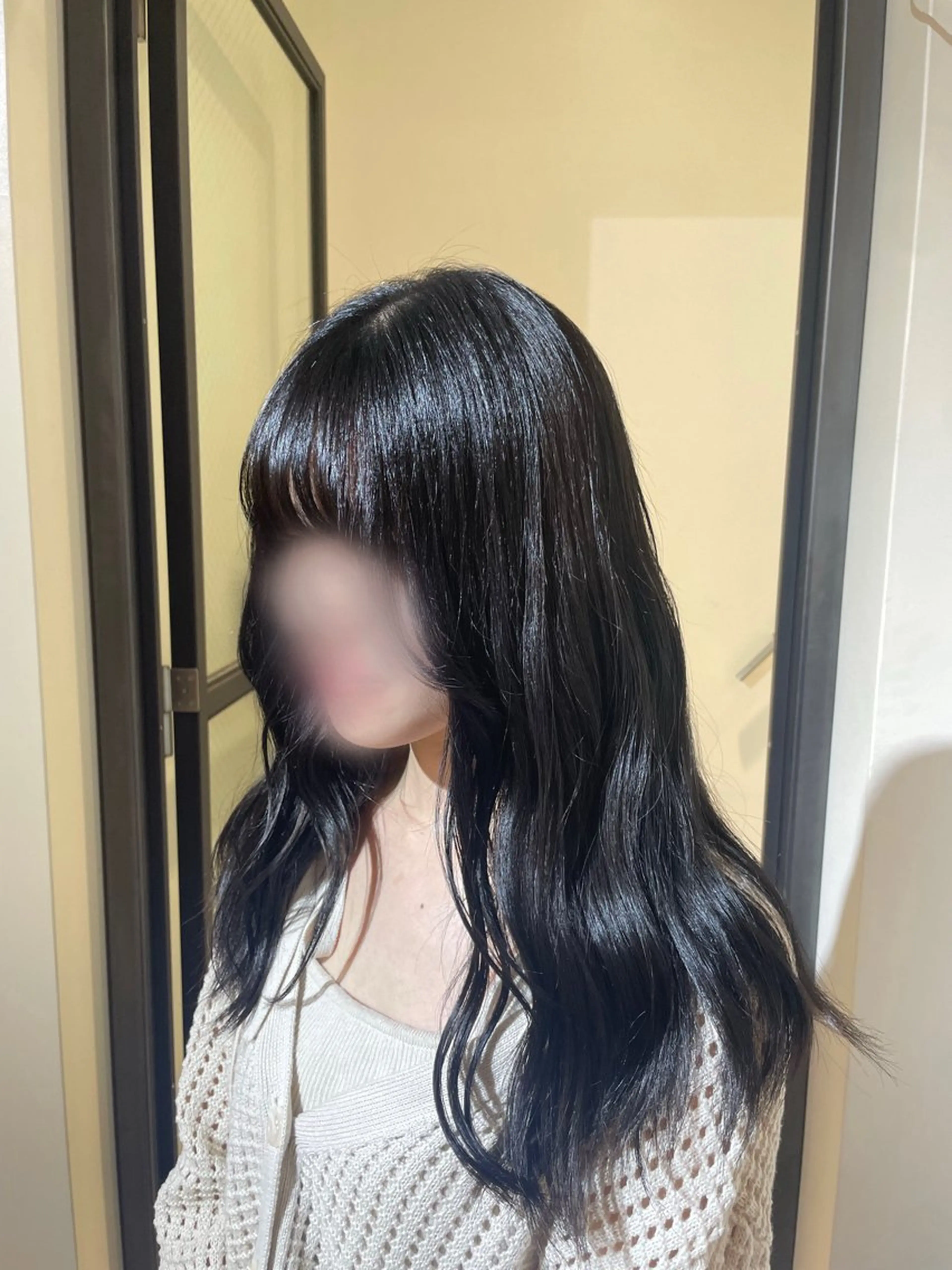 ロング カラー 黒髪 透明感カラー ヘアカラー ミユウ /札幌美容師のヘアスタイル