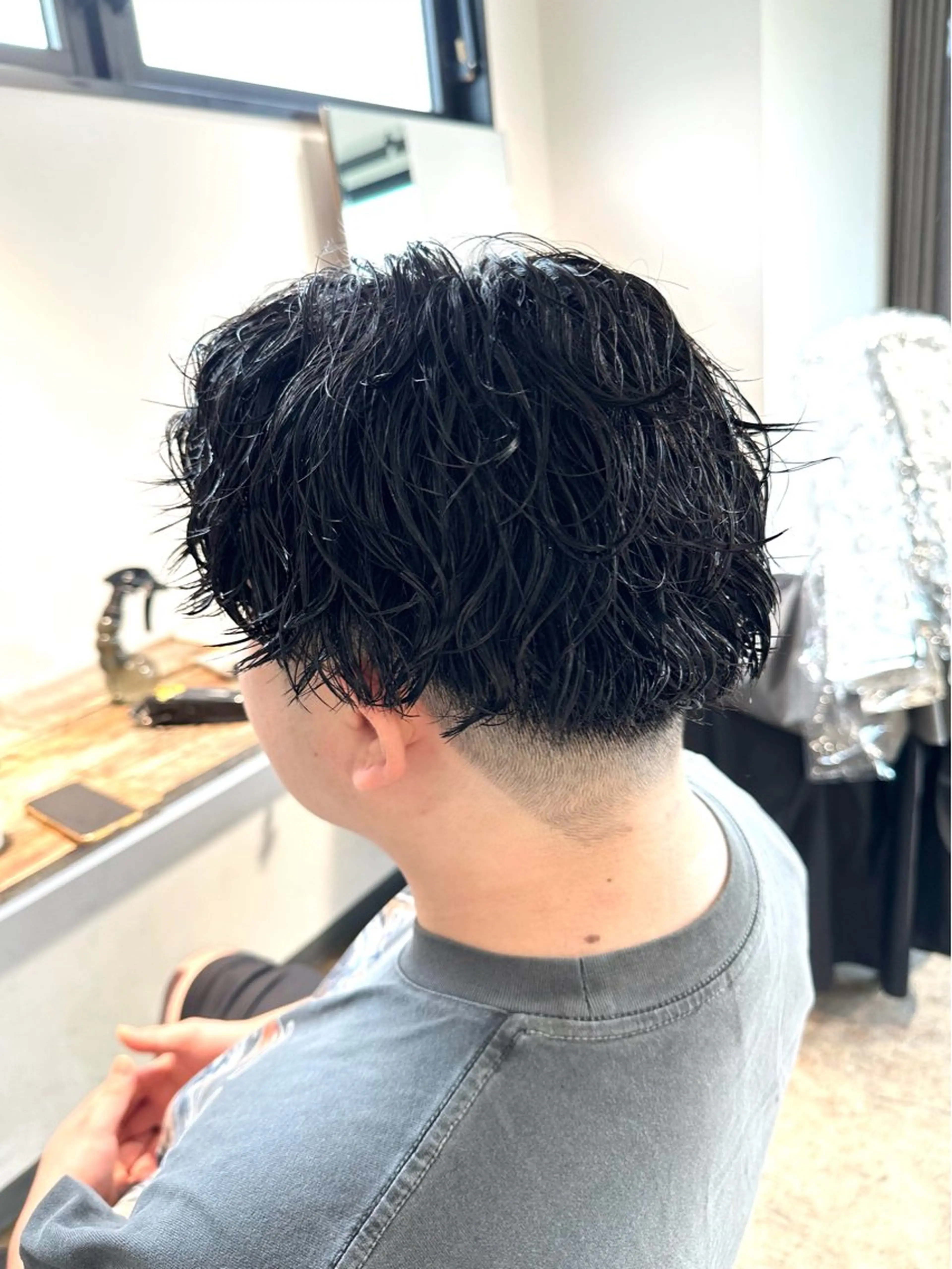 メンズ メンズパーマ 刈り上げ カット パーマ トリートメント 骨格補正施術/メンズ 専門美容師/YUYAのヘアスタイル