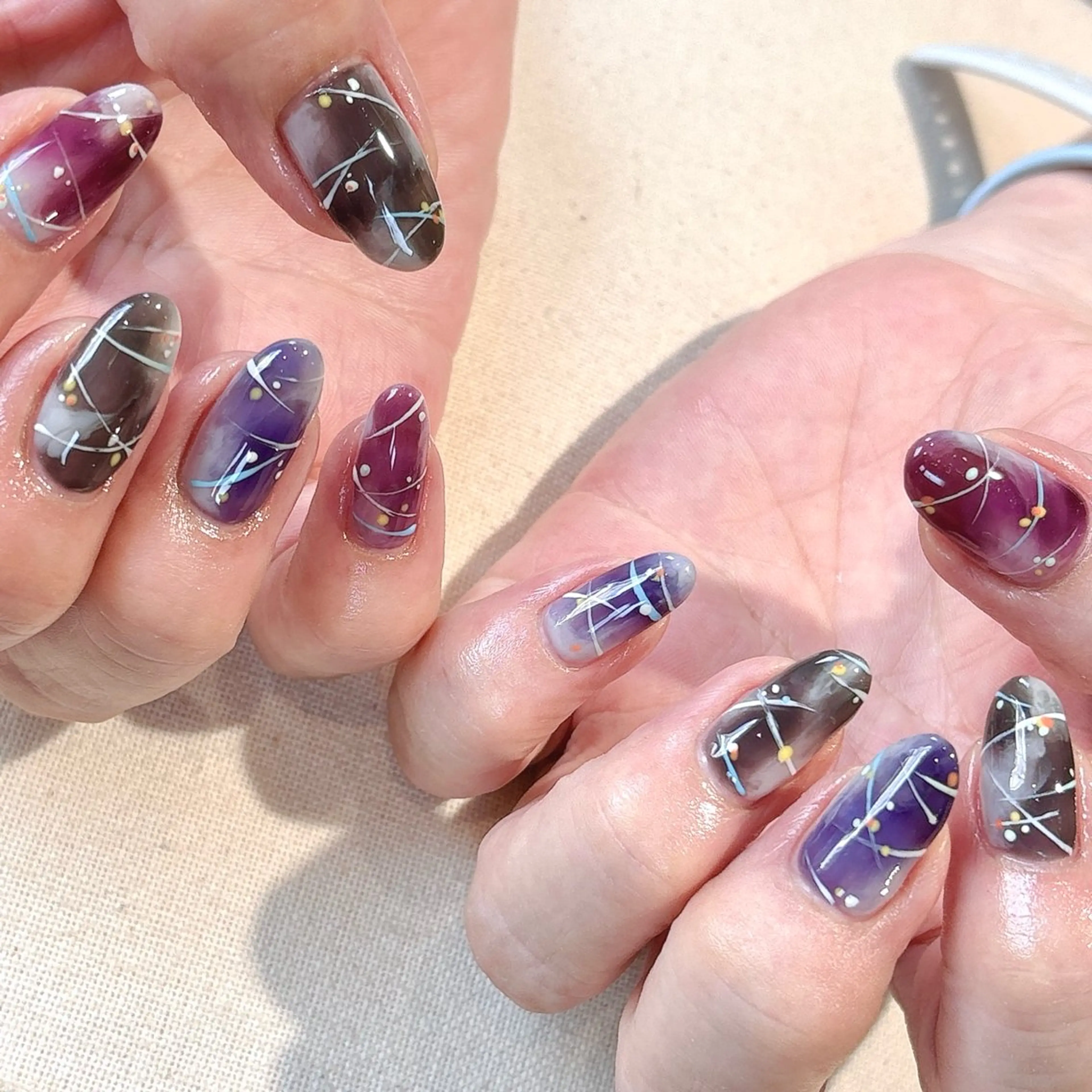 ネイル ハンドネイル megu  / sōko nailのネイルデザイン