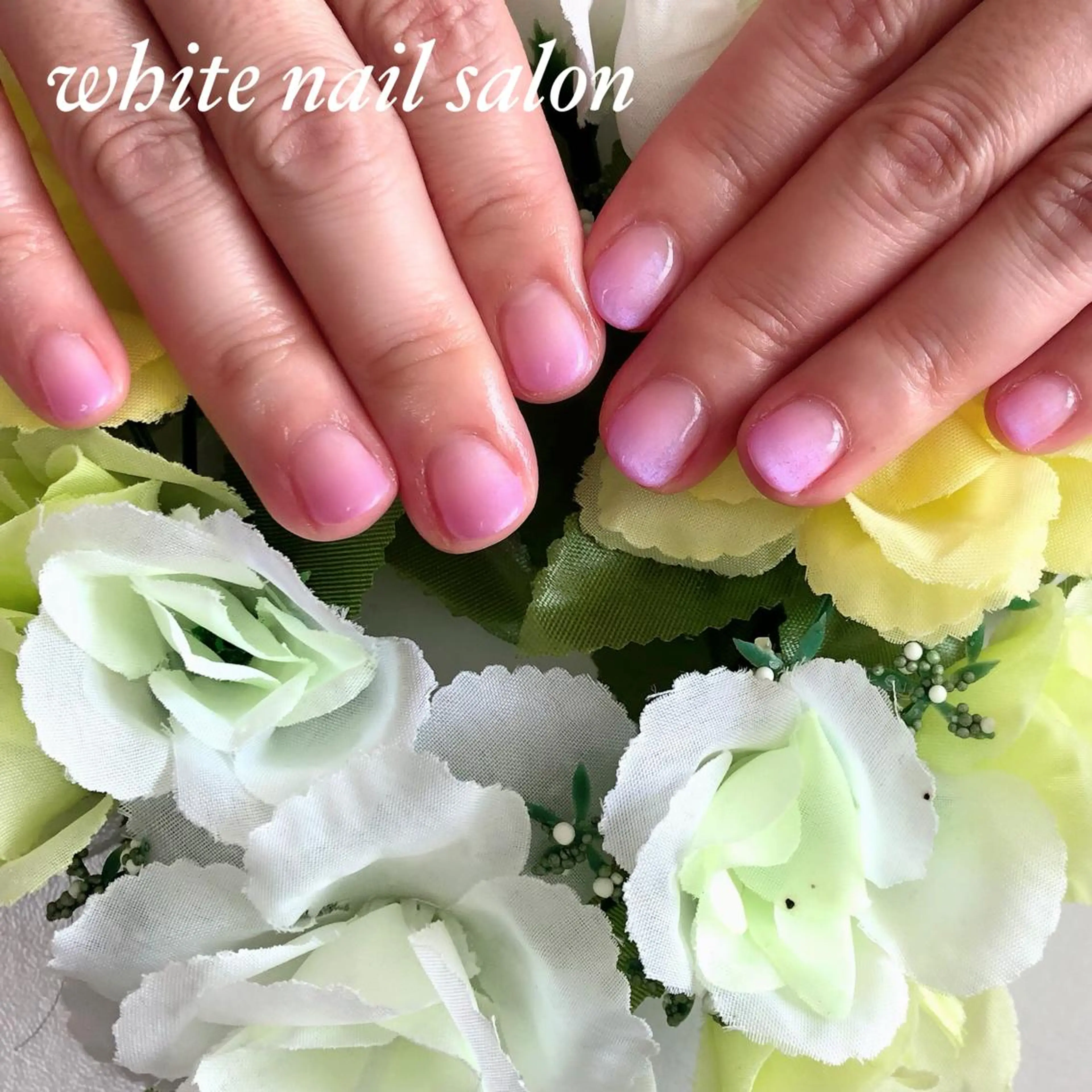 ネイル アートネイル フットネイル フレンチネイル ジェルネイル ハードジェル white nail salonのネイルデザイン