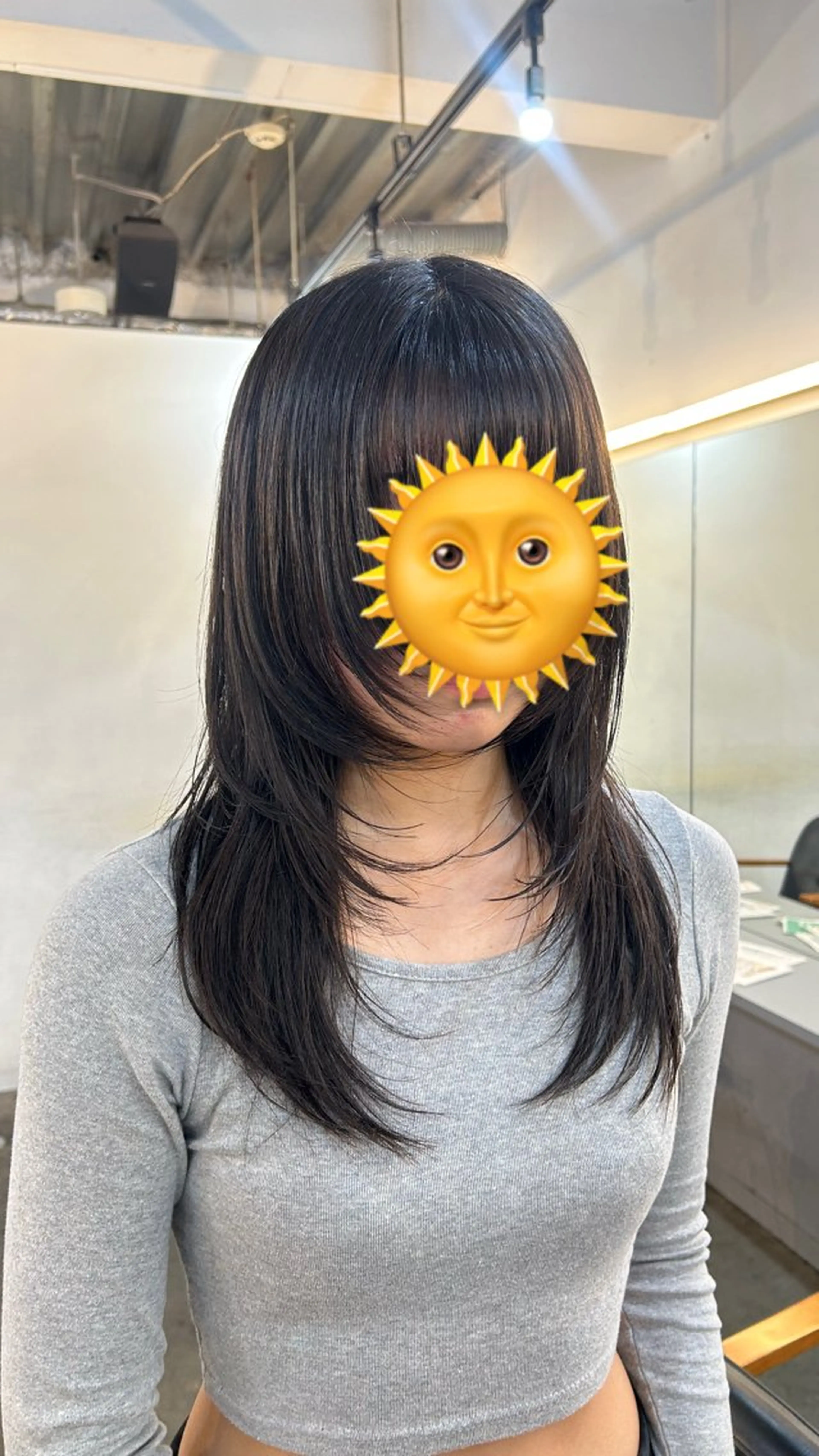 ロング カット ✂韓国レイヤー 🦋みやび🪽のヘアスタイル