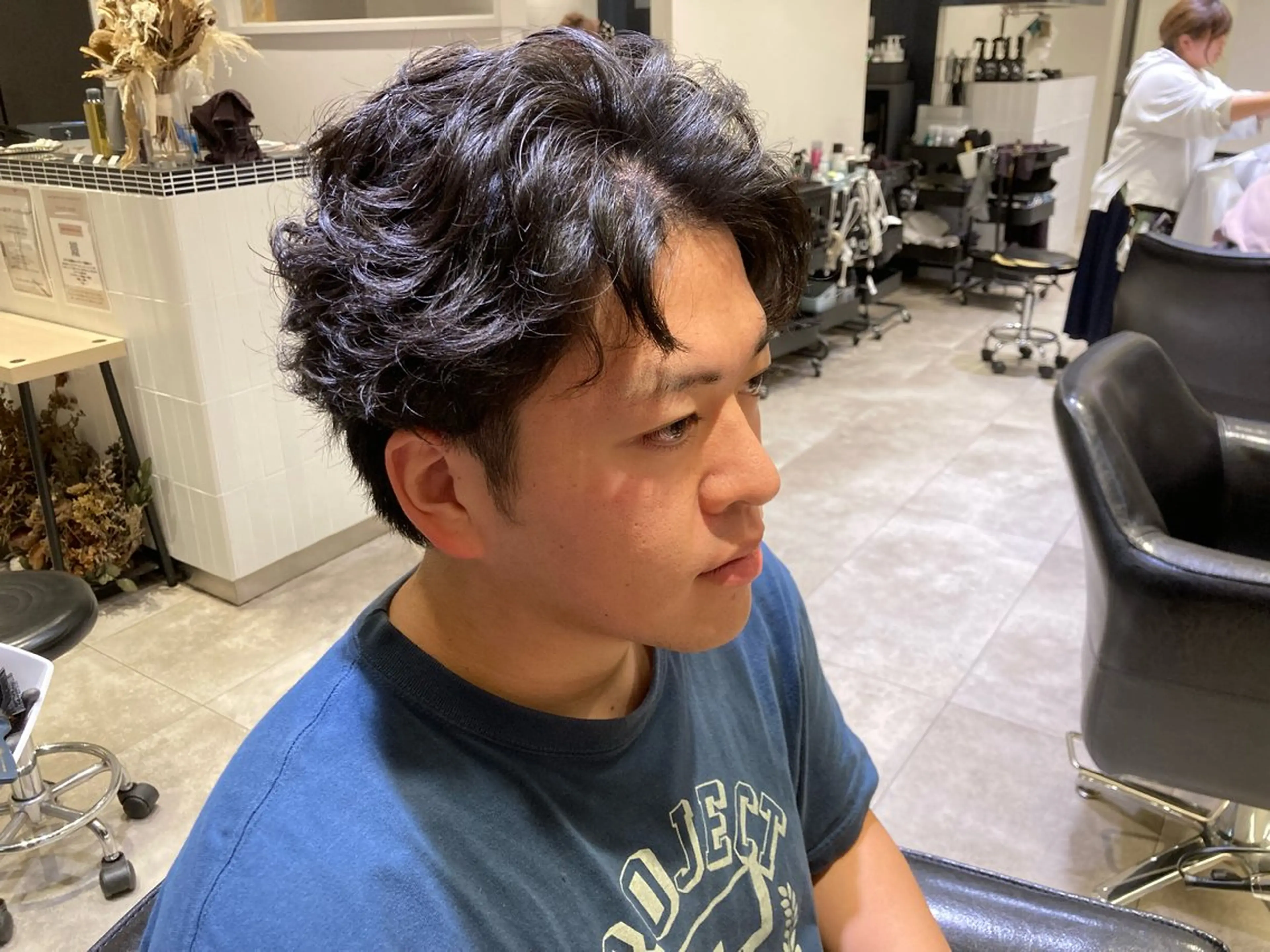 パーマ メンズ フェザーパーマ メンズパーマ 男のスタイル革命 健太郎✂︎のヘアスタイル