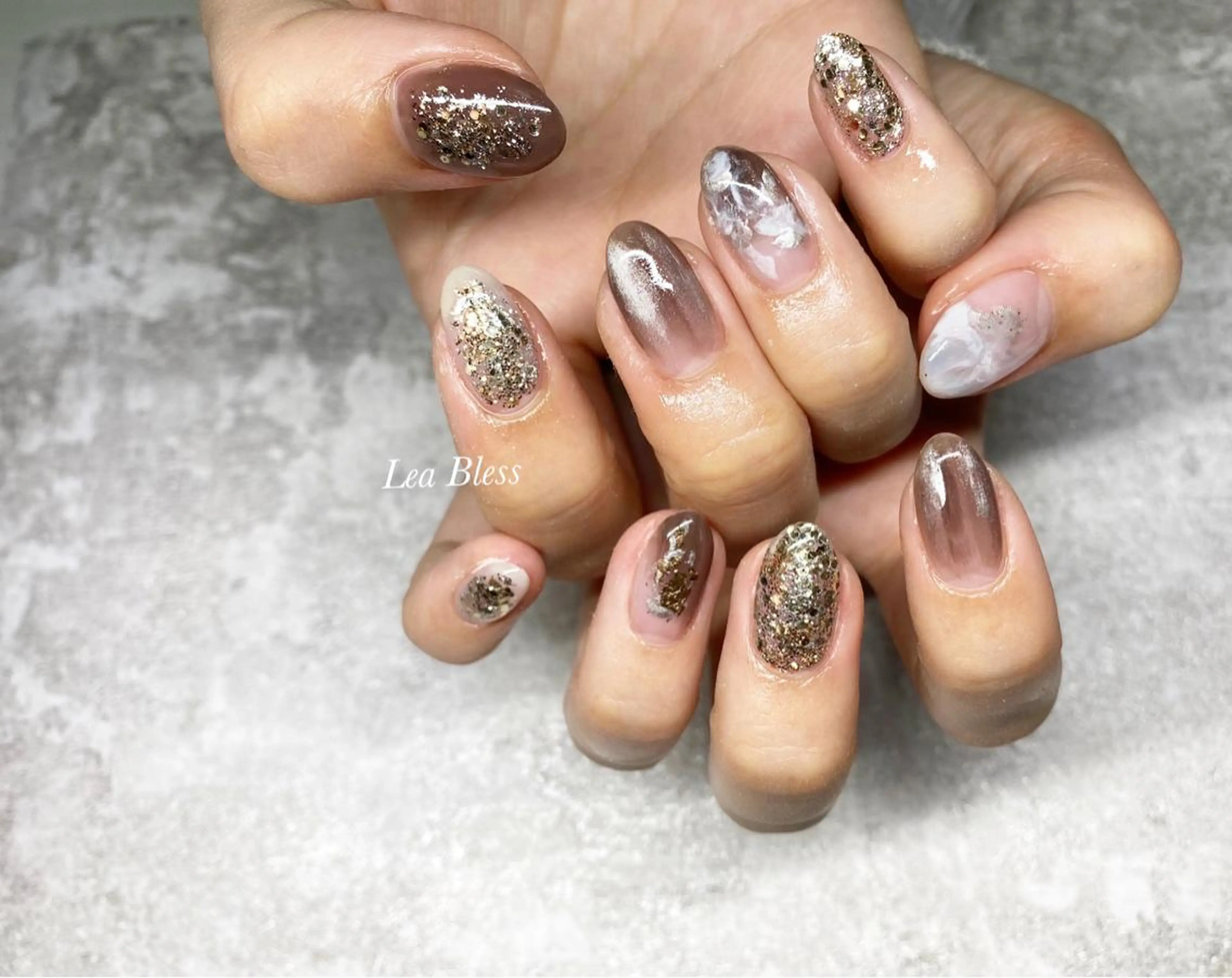 ネイル Lea Bless 河原町のネイルデザイン
