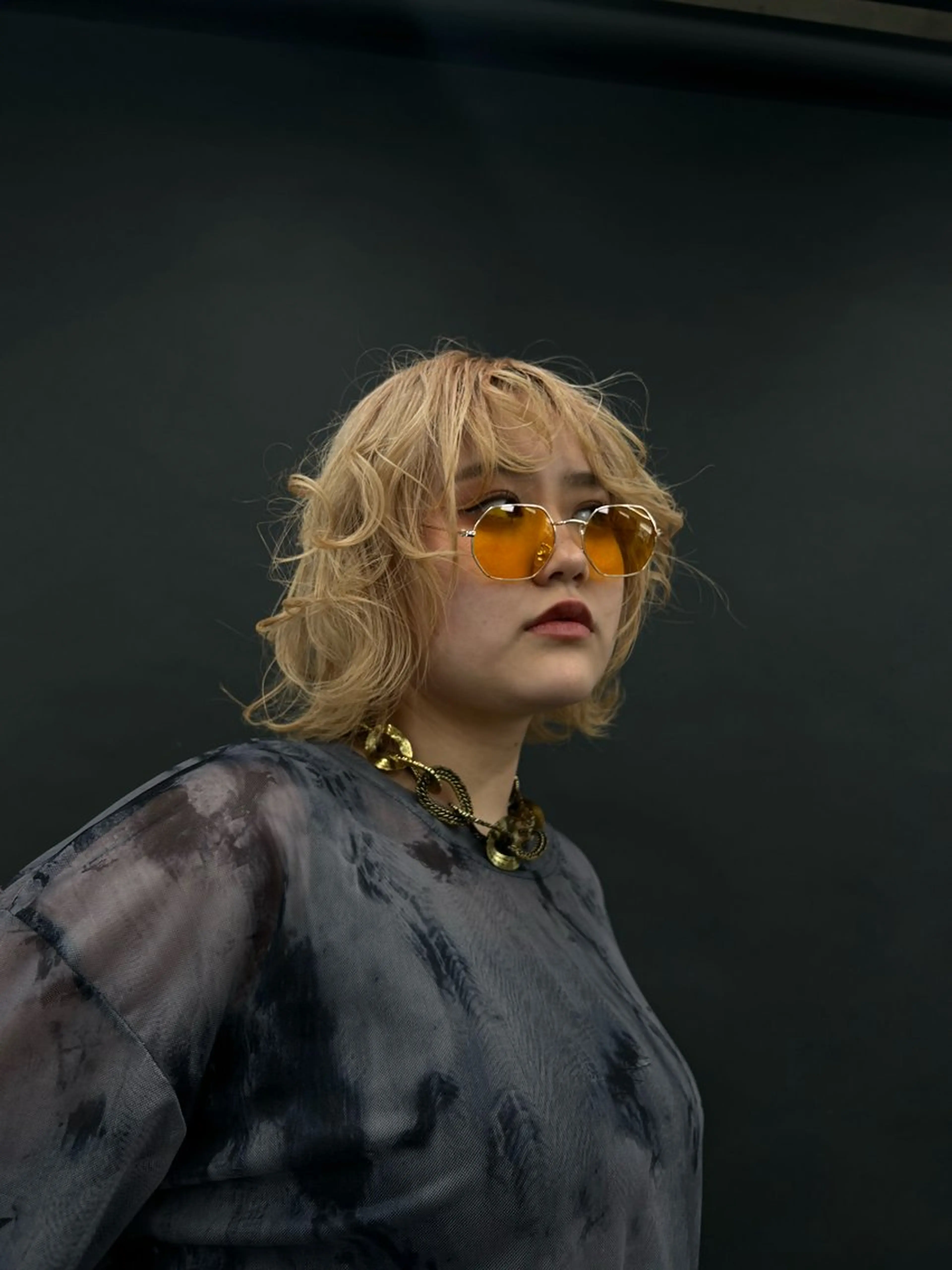 カラー ブロンド 🍿川越torie MIREI🍿のヘアスタイル