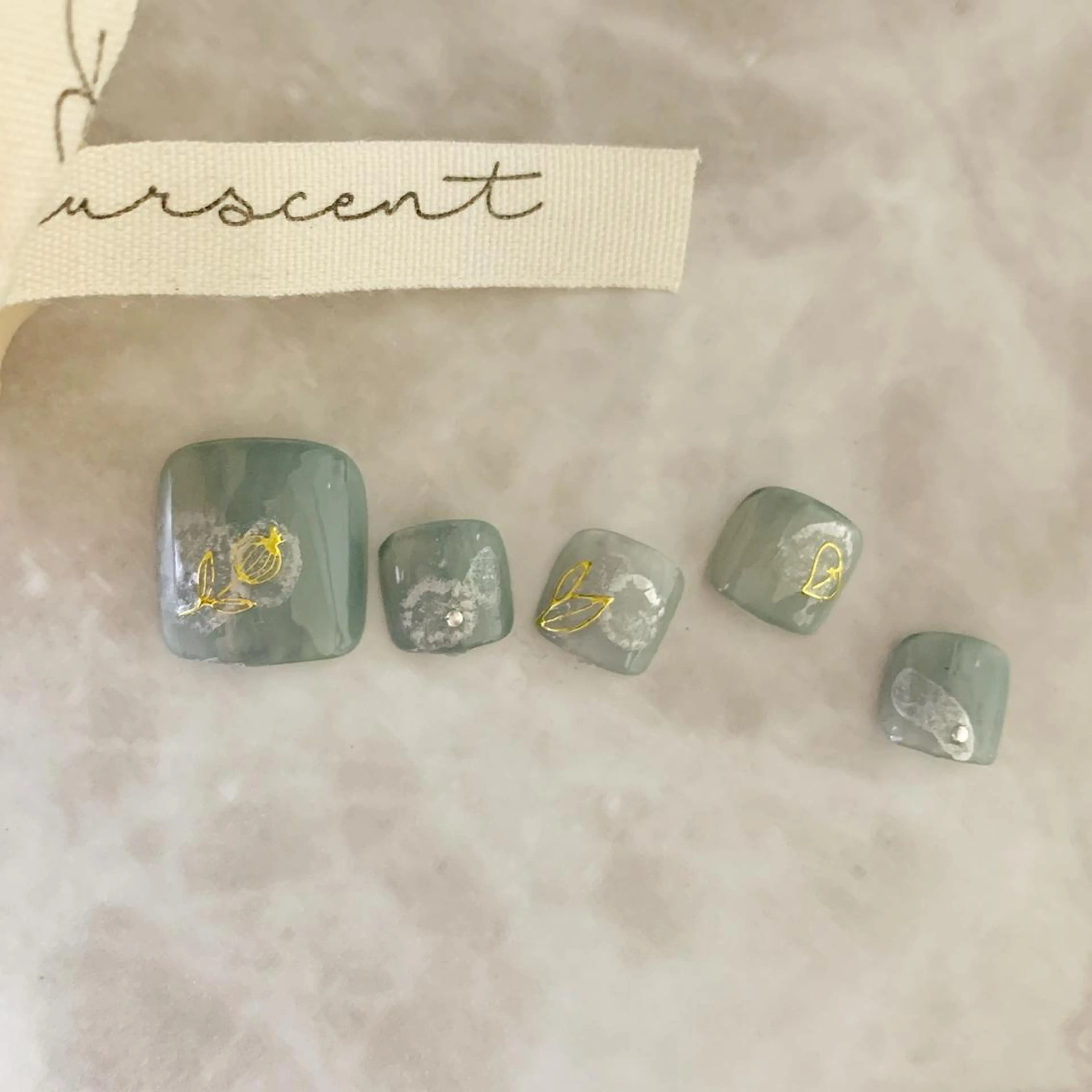 フットジェル　シンプルニュアンスコースの写真