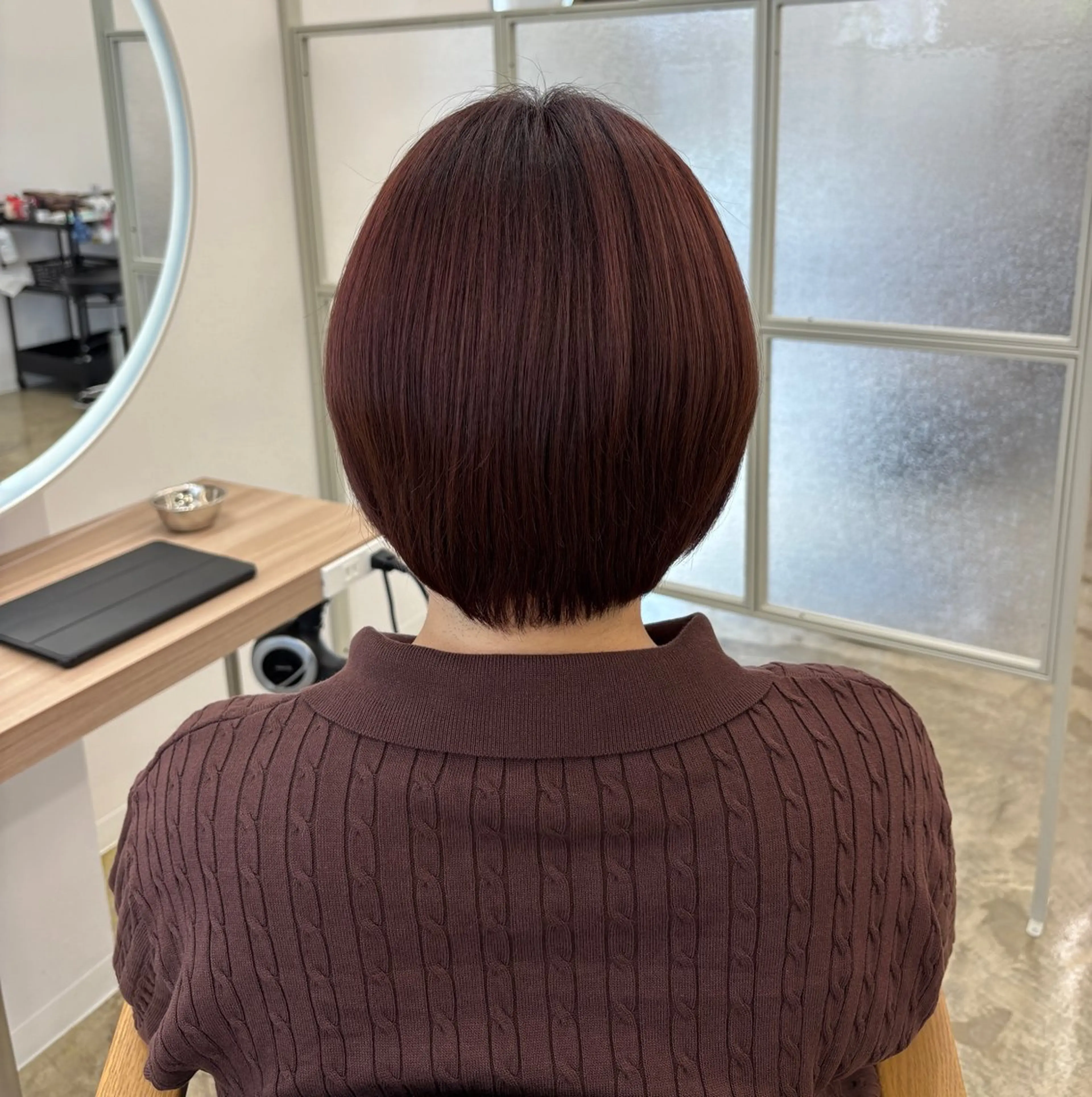 カラー ブラウンカラー ピンクカラー 髪質改善 ヘアカラー トリートメント 髪質改善/艶髪🫧 廣野暖花のヘアスタイル