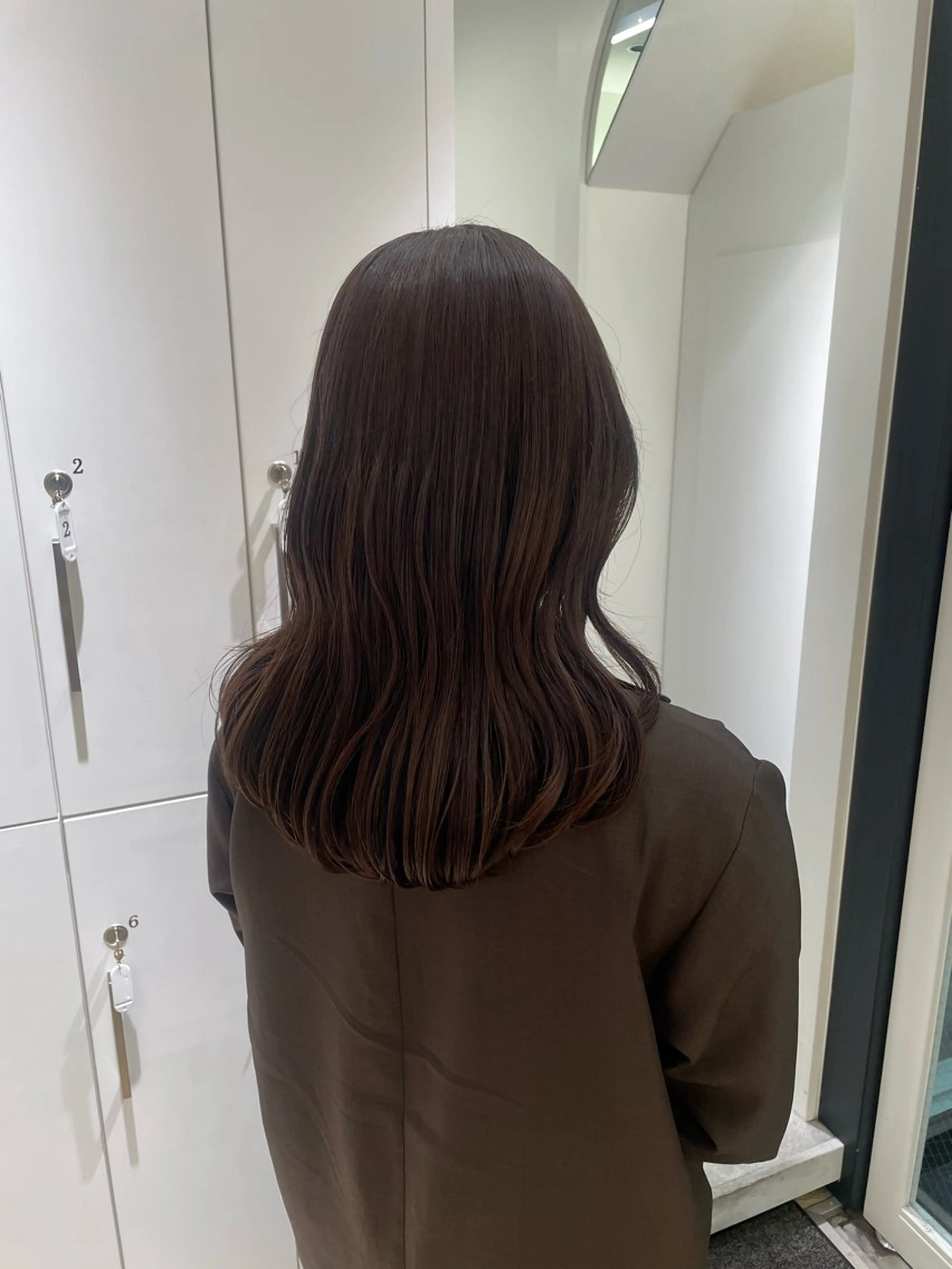 ミディアム カラー Parve Mix /頓宮 稚愛🤍のヘアスタイル