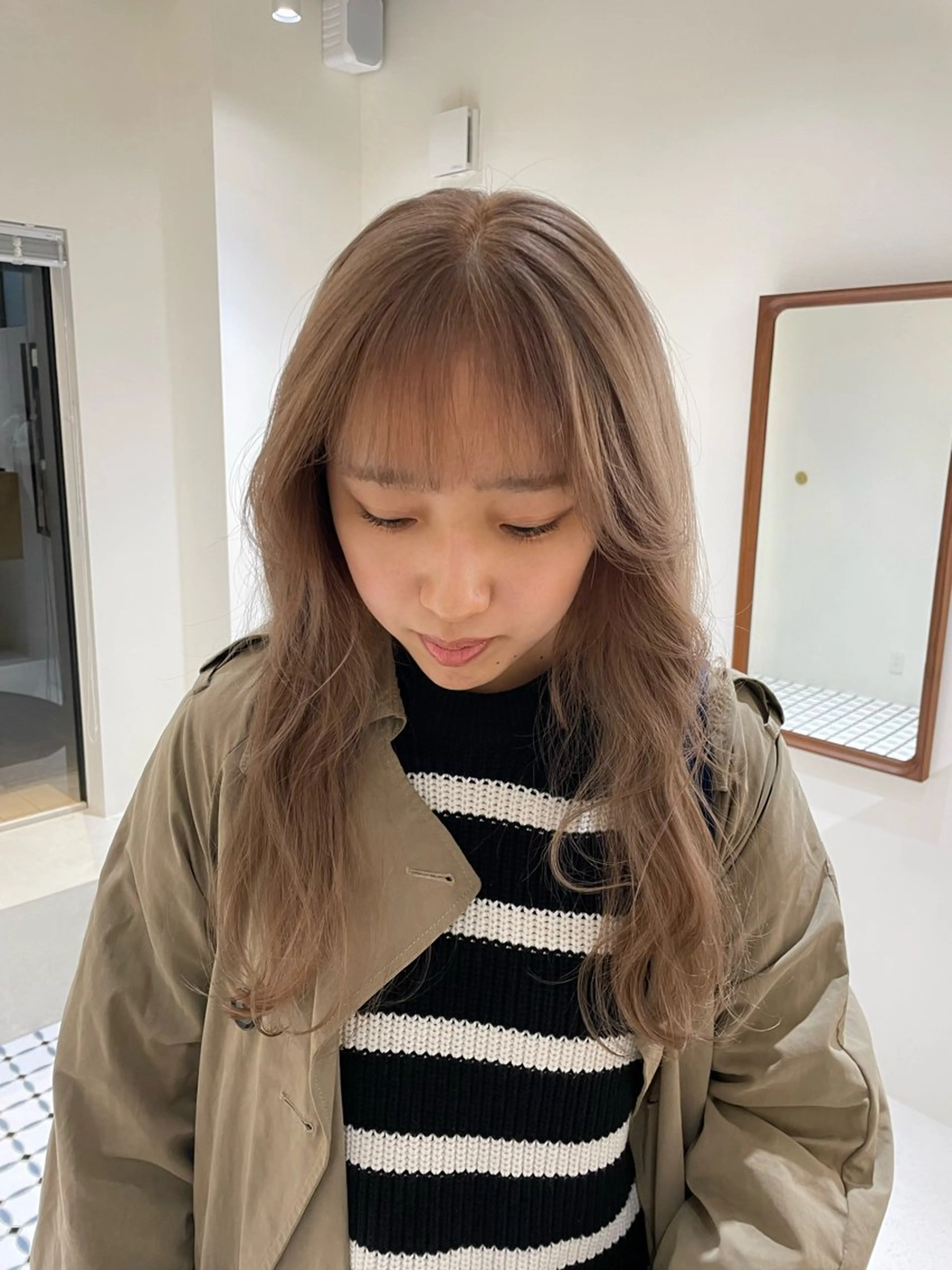 ロング DEEokazaki hina.Oのヘアスタイル