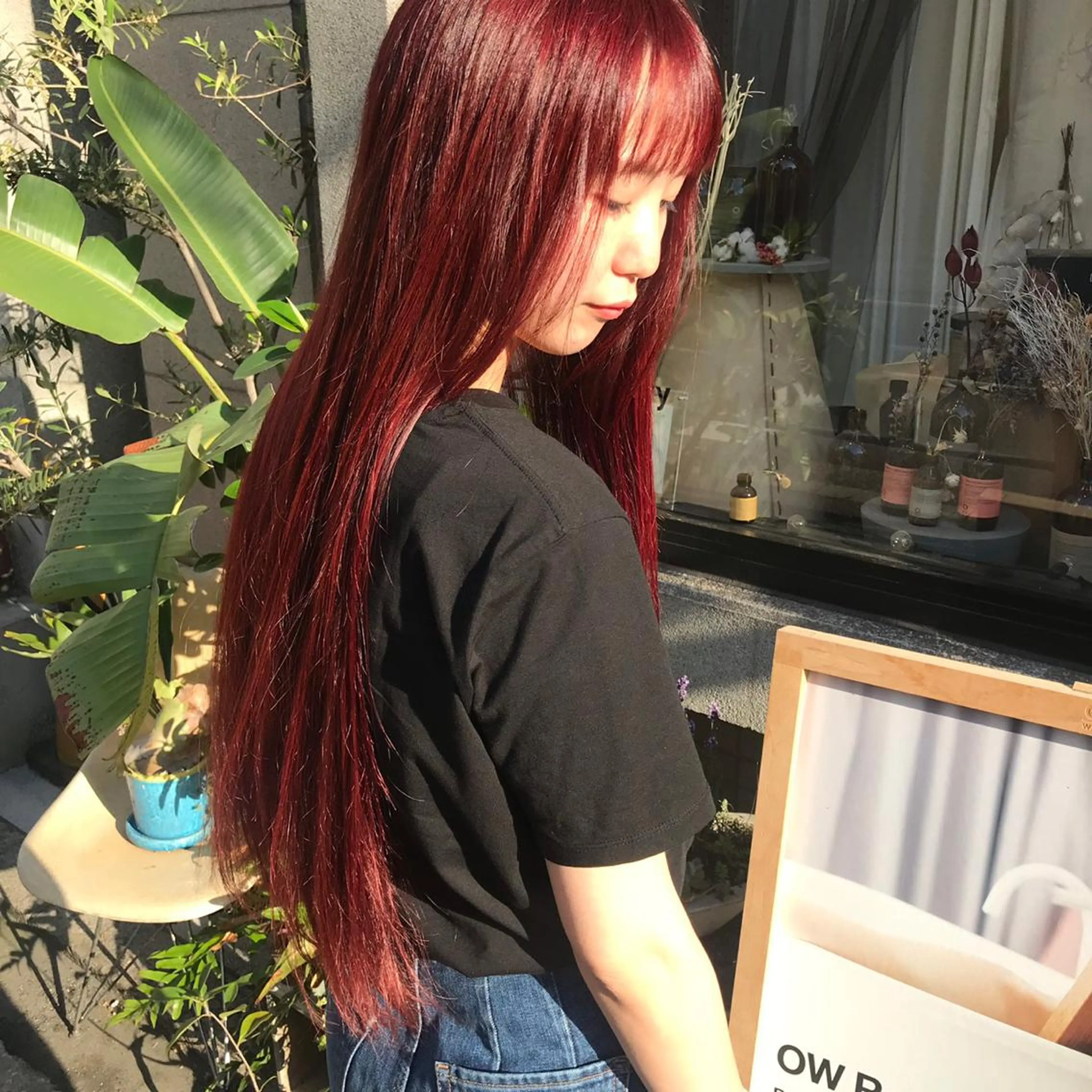 4月先着4名(残り1名)様ブリーチなし高発色🍷ボルドー系暖色カラー+似合わせカット+TOKIOIE HYPER TRの写真