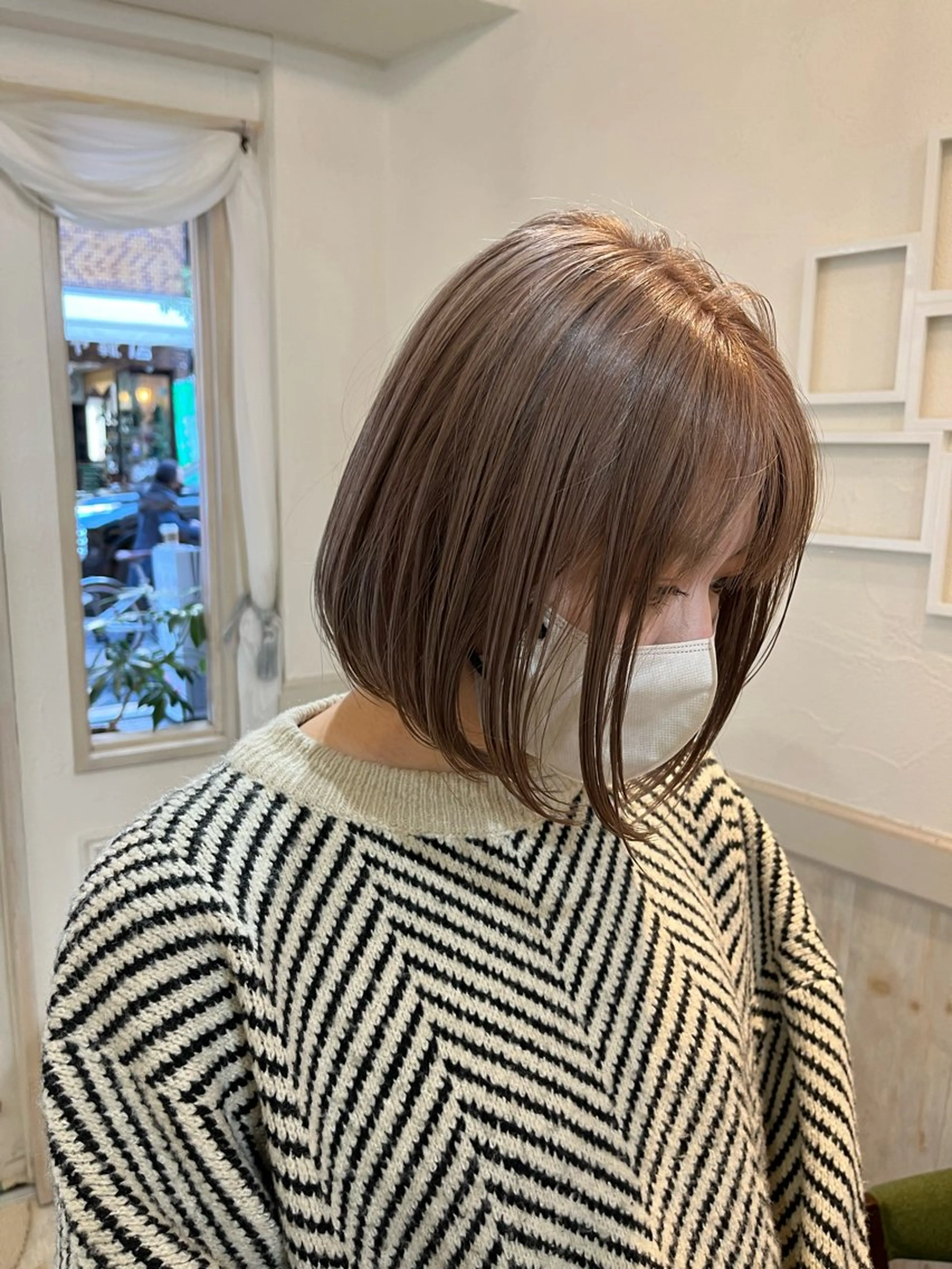 ショート エクリ麻布十番店所属・髪質改善/ 縮毛矯正/相原聡のヘアスタイル