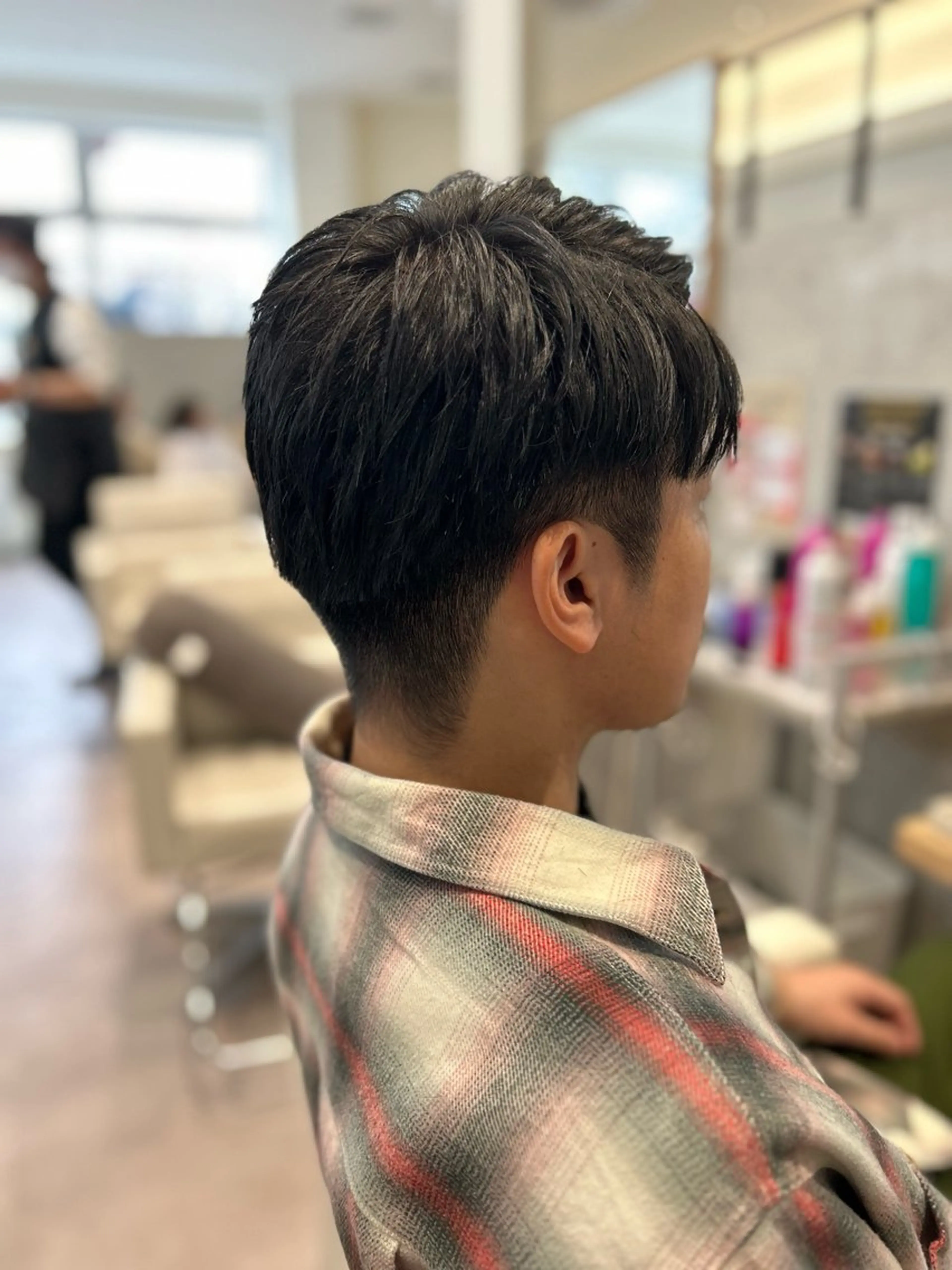 ショート メンズ 田中 寛汰のヘアスタイル