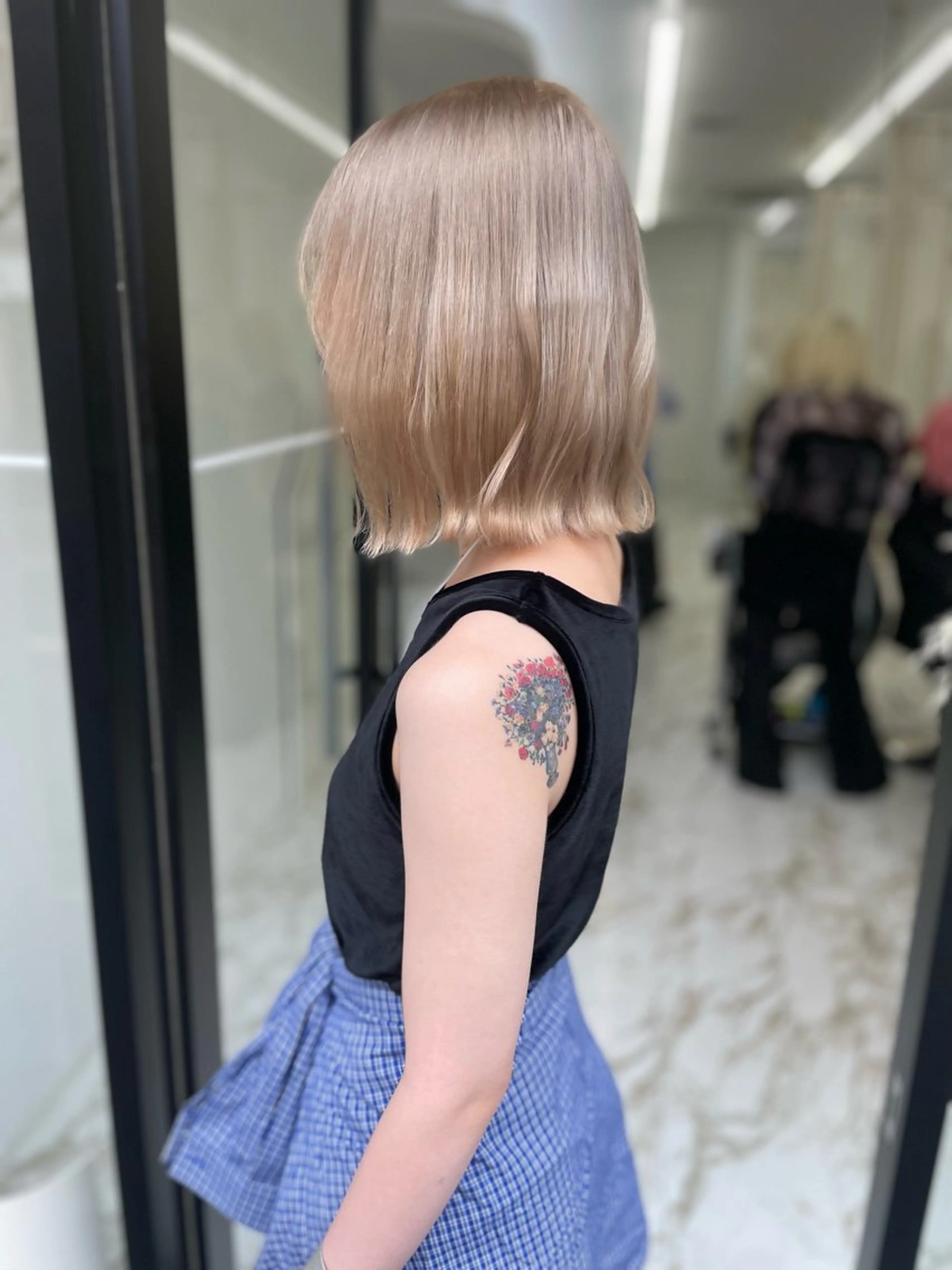 ミディアム ヘアカラー Hiroka / NANAのヘアスタイル