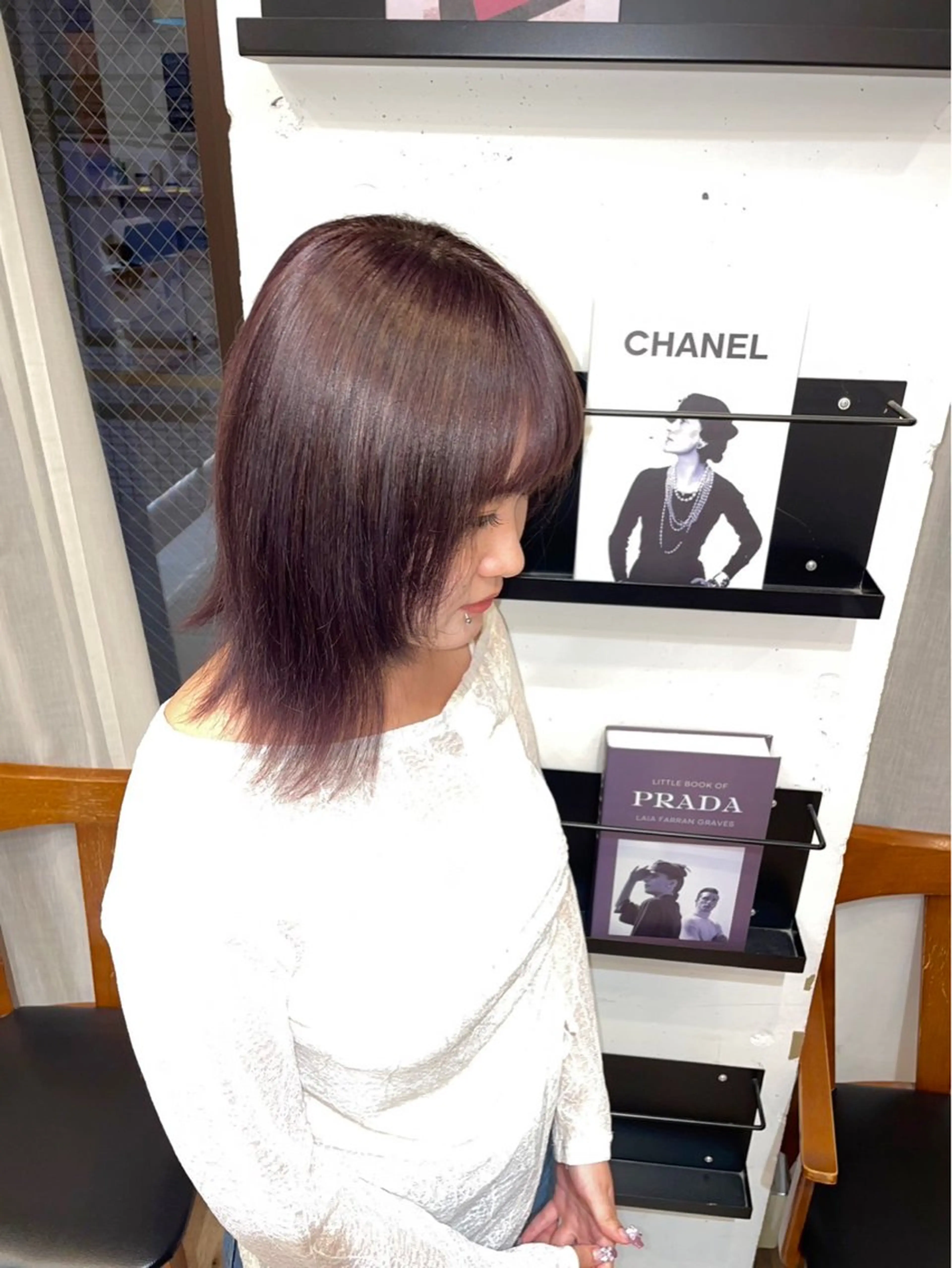 カラー 新原 陽那のヘアスタイル