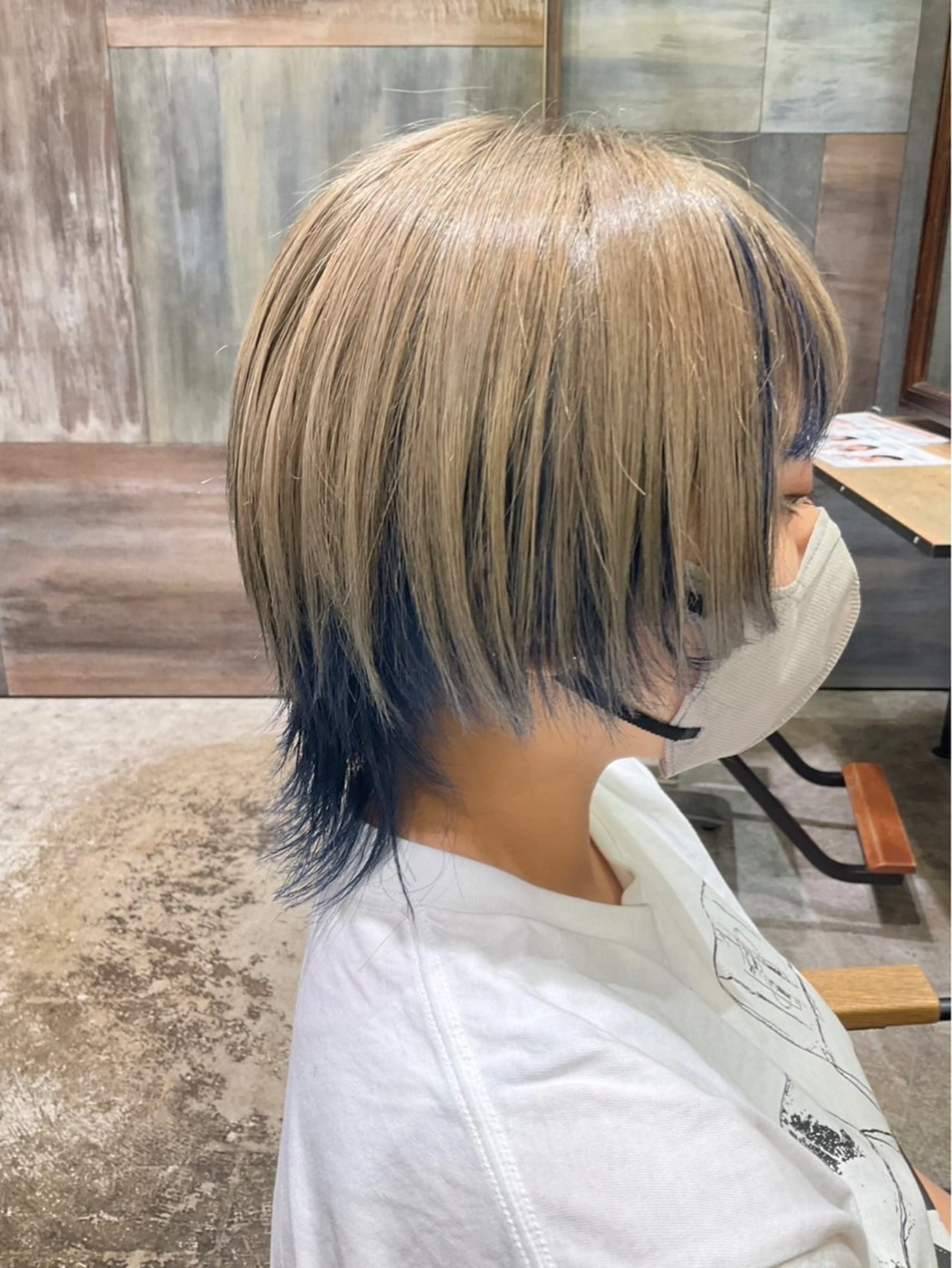 ショート カラー 髙橋紋菜🍏 イオンモール名取2階のヘアスタイル