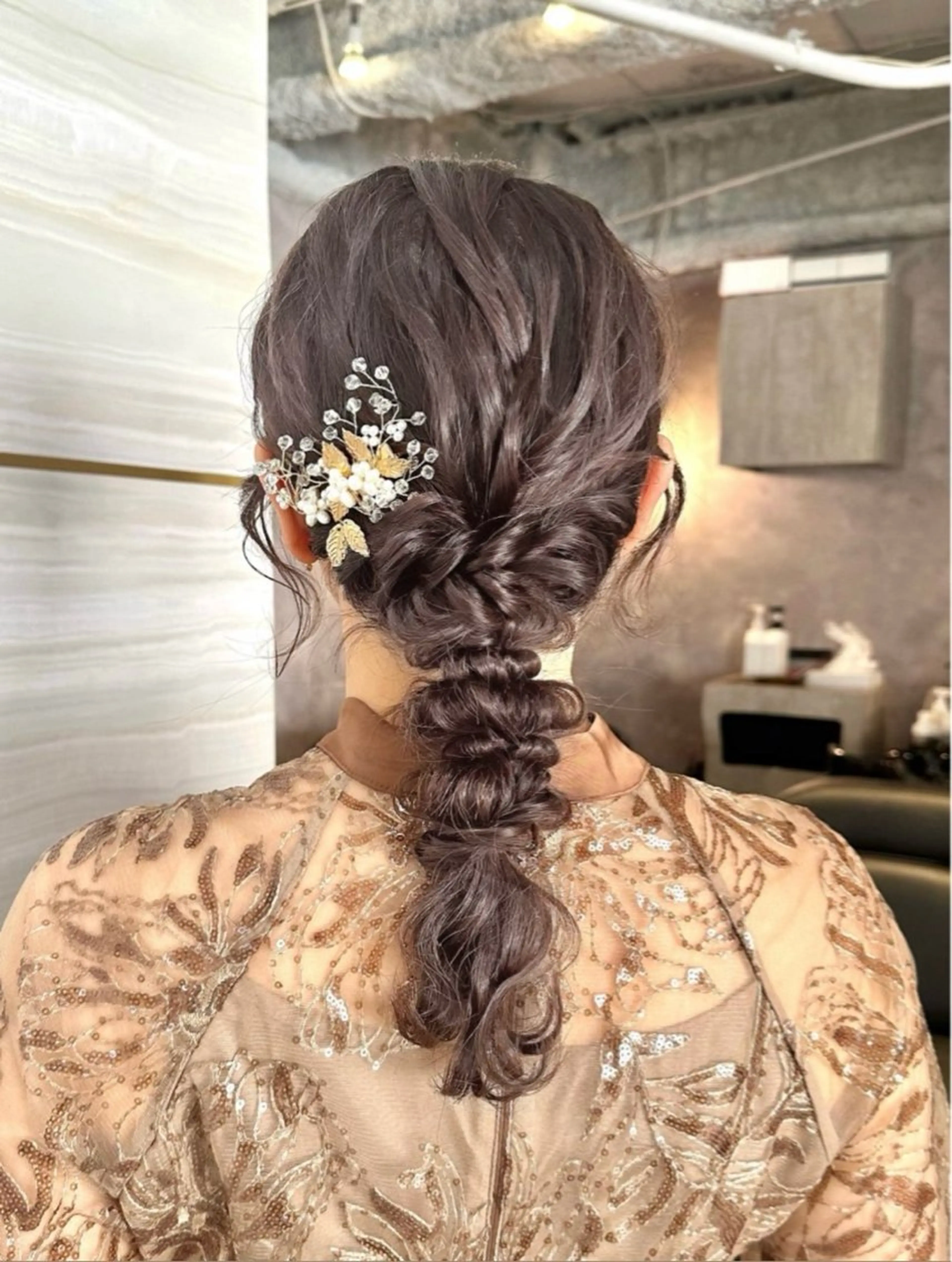 🫧お呼ばれパーティーヘアセット🫧の写真