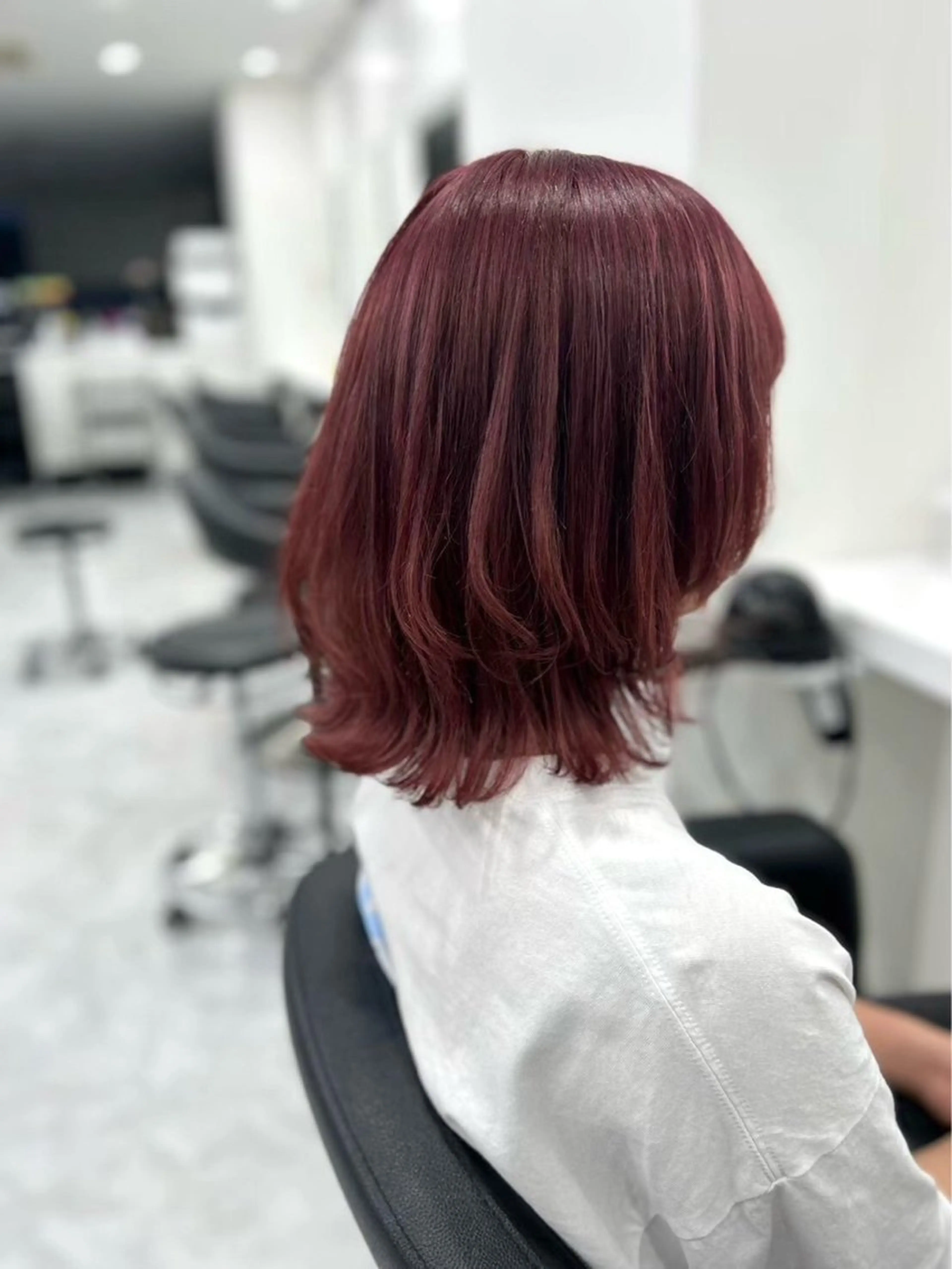 ショート カラー みう/仙台/暖色/ 艶髪/顔周りカット/のヘアスタイル