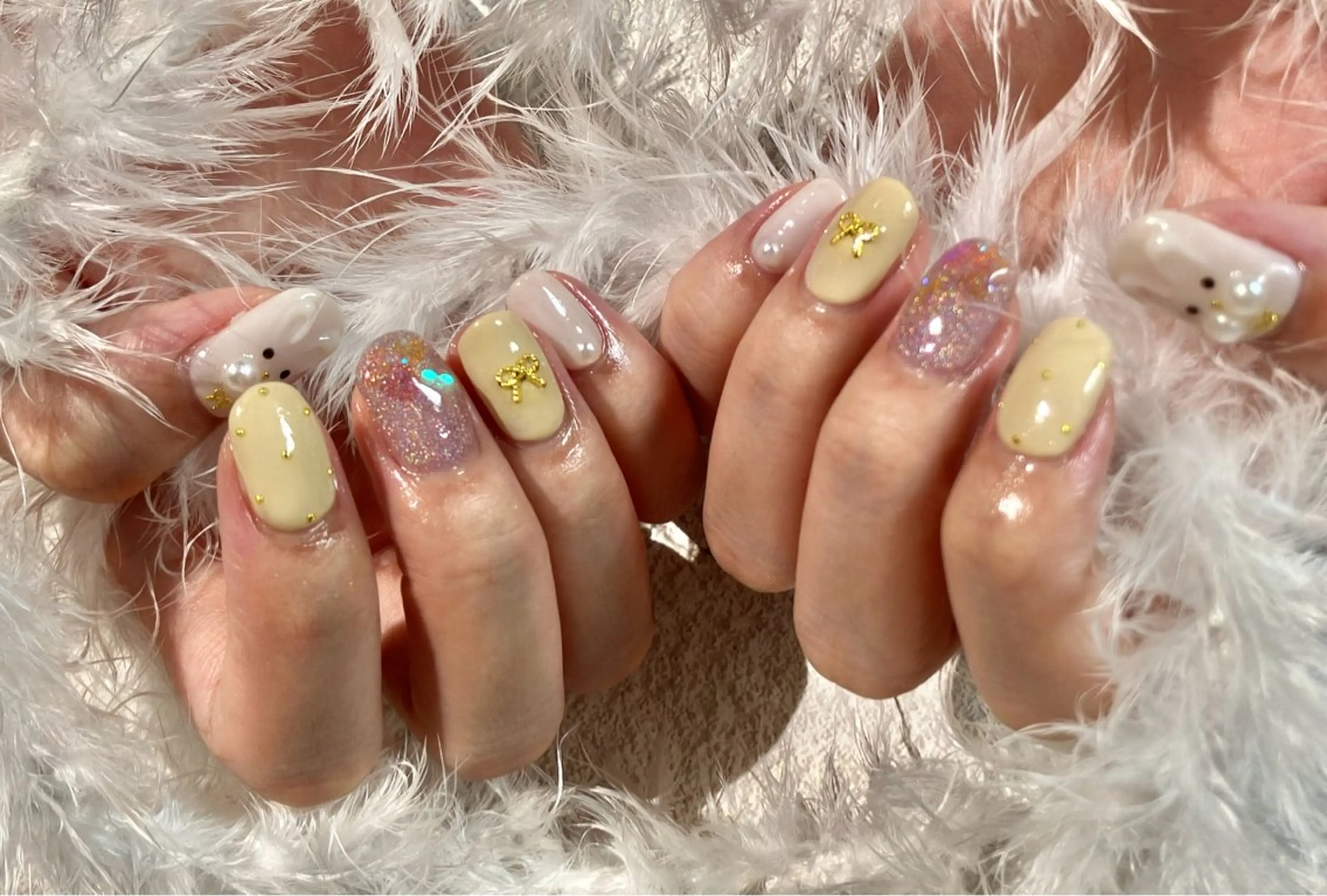 ネイル ハンドネイル たまプラーザ ANZUのネイルデザイン