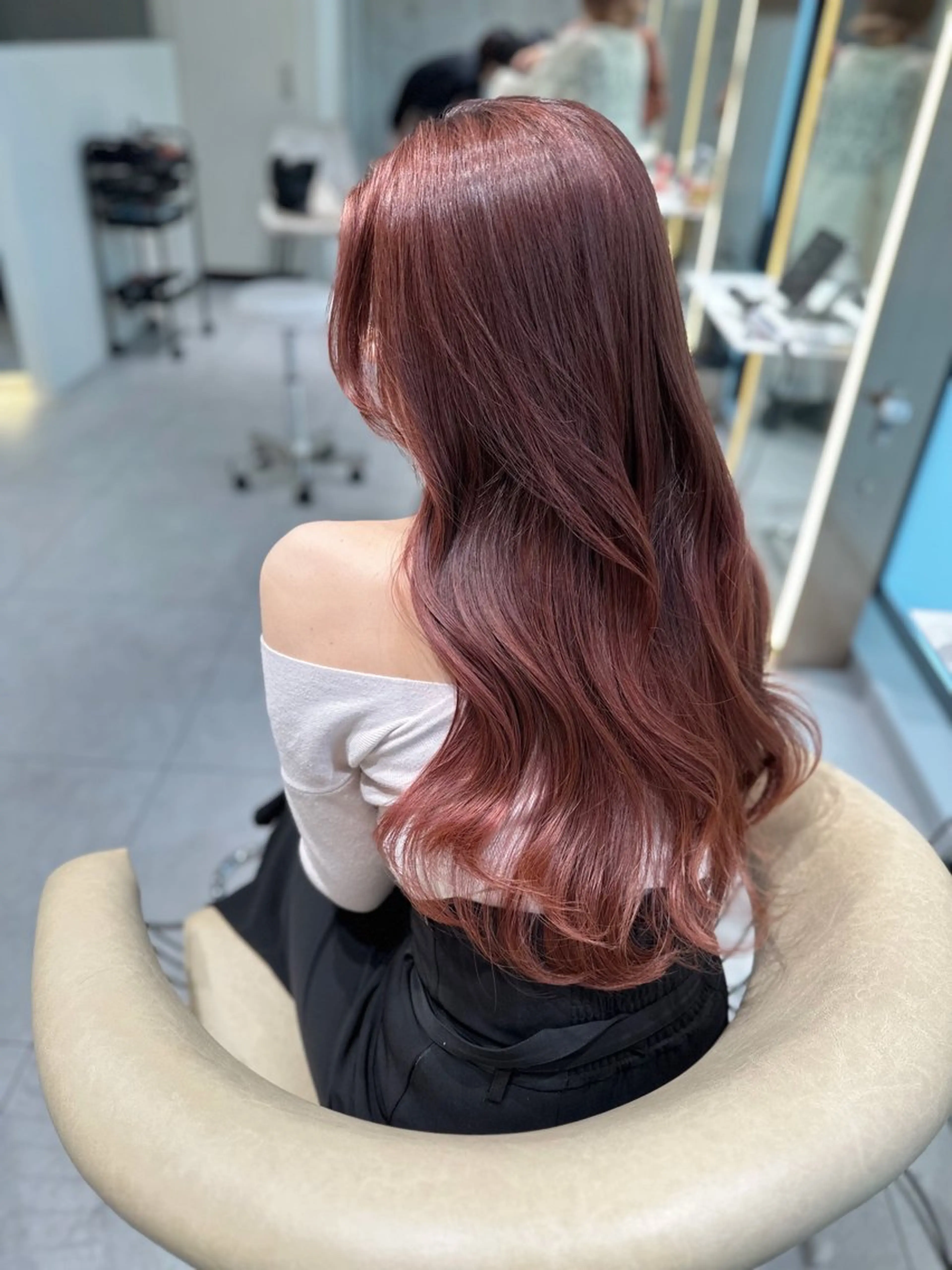 【先着3名様限定⚡️】💆♀️赤味除去カラー+🌕髪質改善TOKIOtr ¥25,000▶︎¥12,500 韓国/美髪の写真