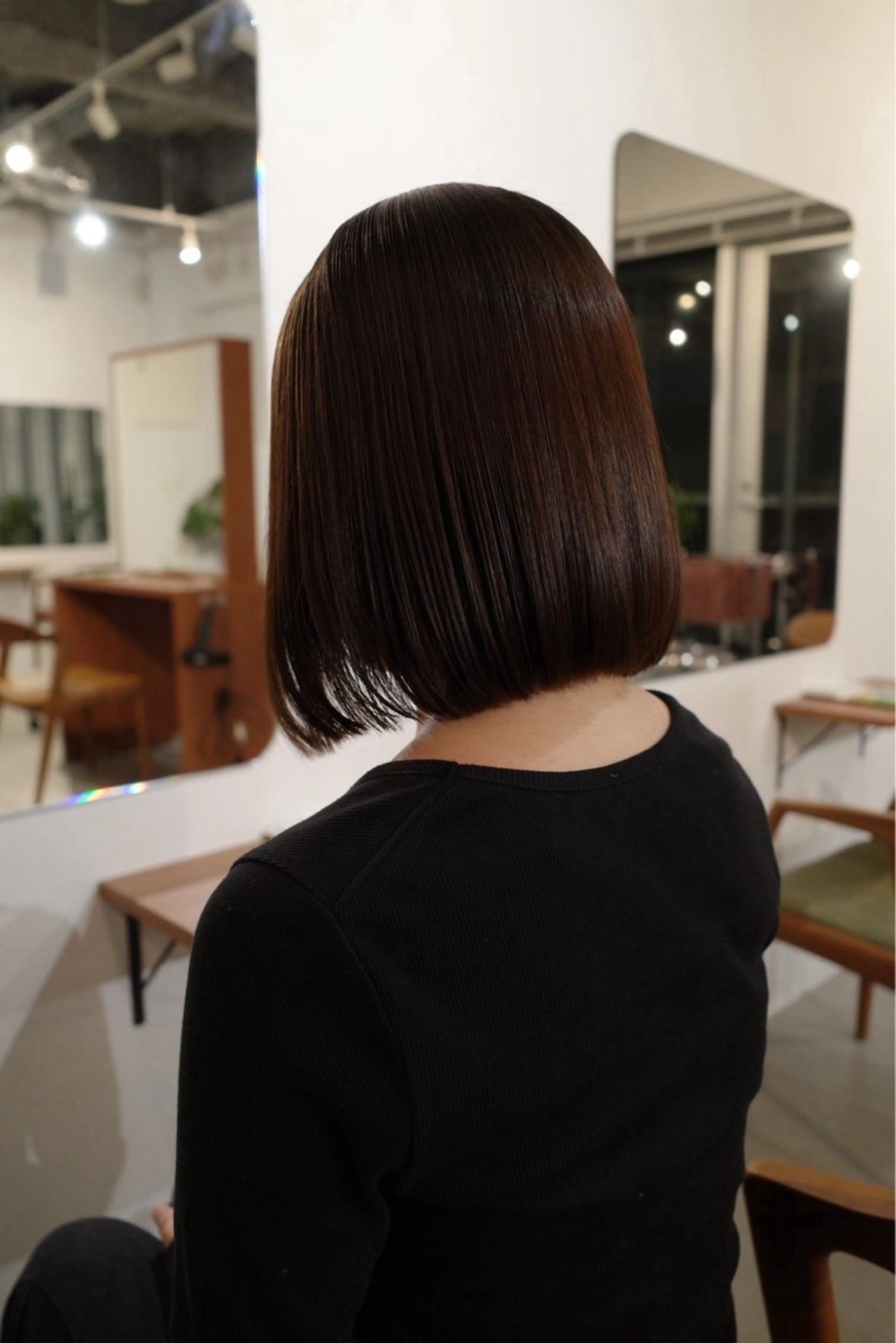 セミロング パーマ 縮毛矯正 縮毛矯正 Yoh-所属・【カットモデル募集】 Yoh-/HABUのヘアスタイル