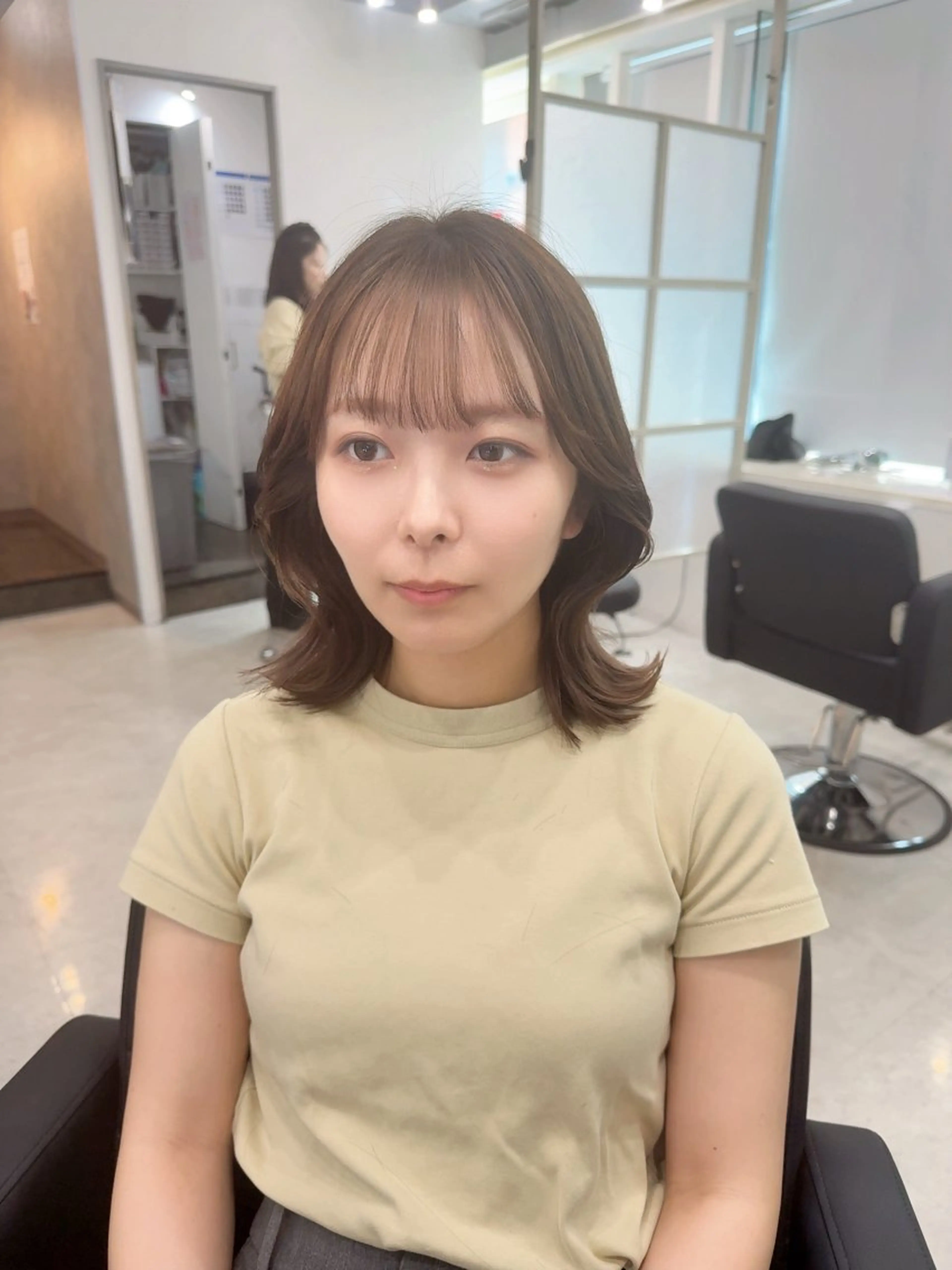 ミディアム MAHO/透明感カラ ー/髪質改善🍒のヘアスタイル