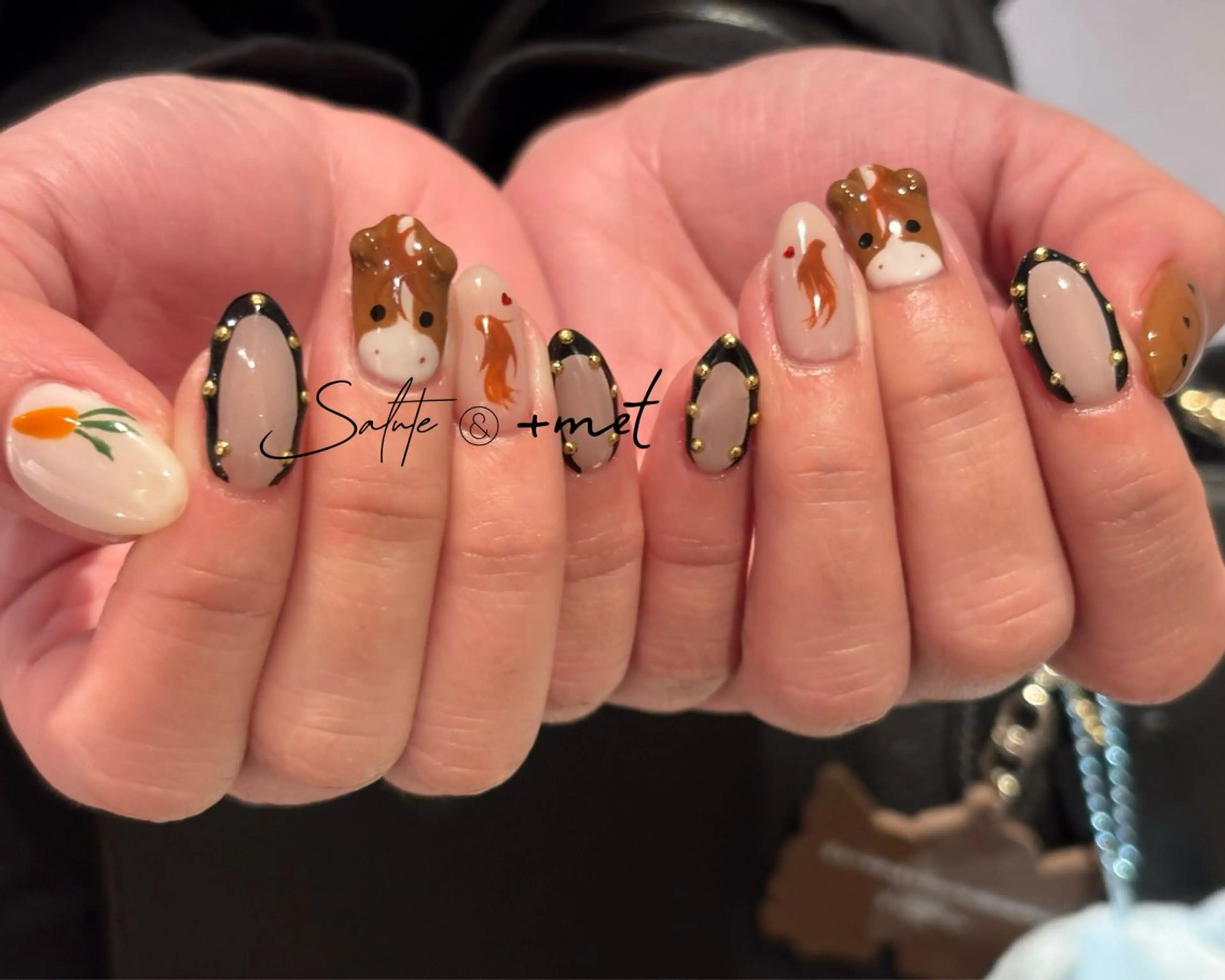 ネイル アートネイル ハンドネイル 祇園 彩寧のネイルデザイン