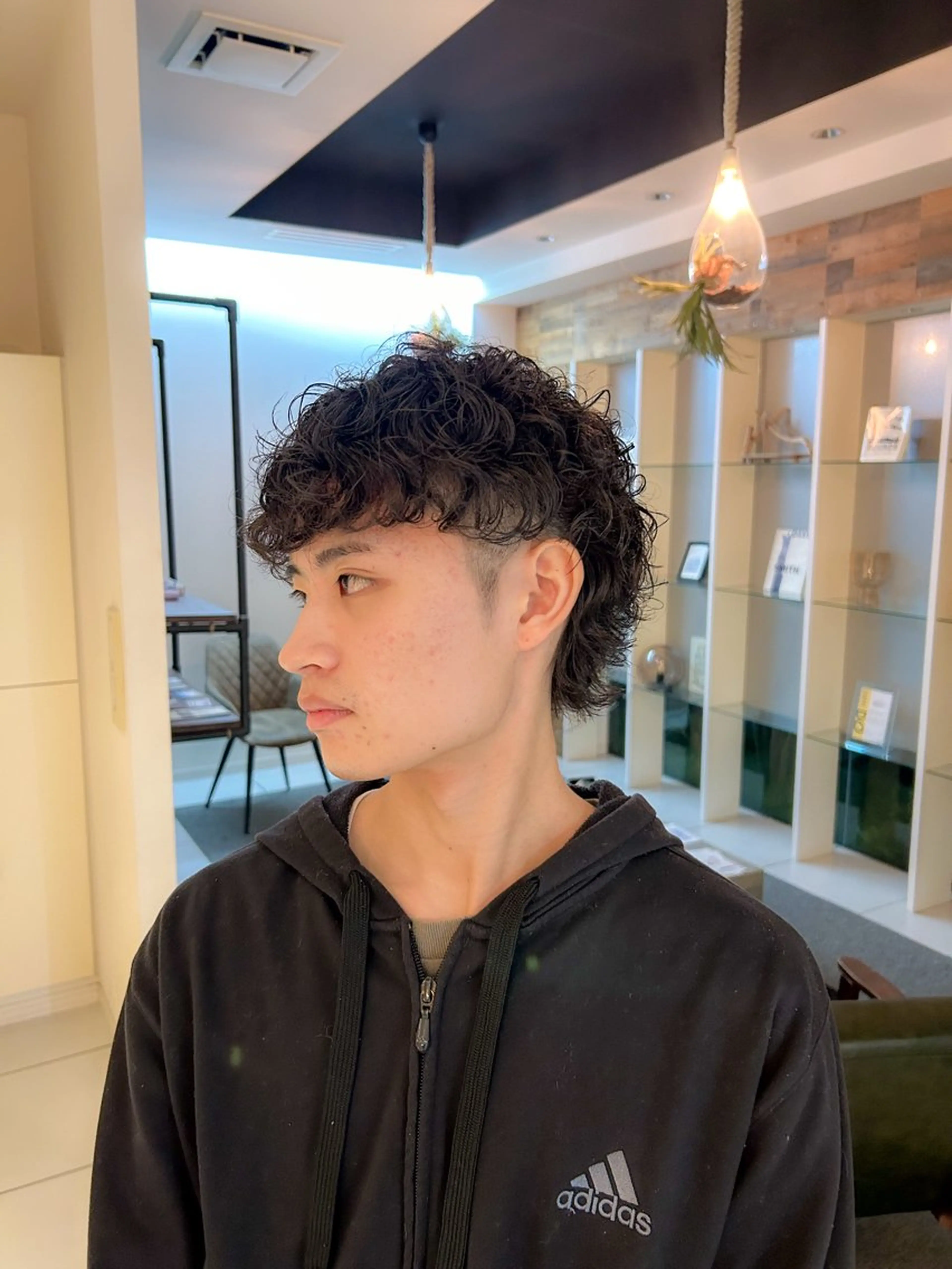 パーマ メンズ メンズパーマ スパイラルパーマ 髪質改善/ストレート パーマ長久手/ひかるのヘアスタイル