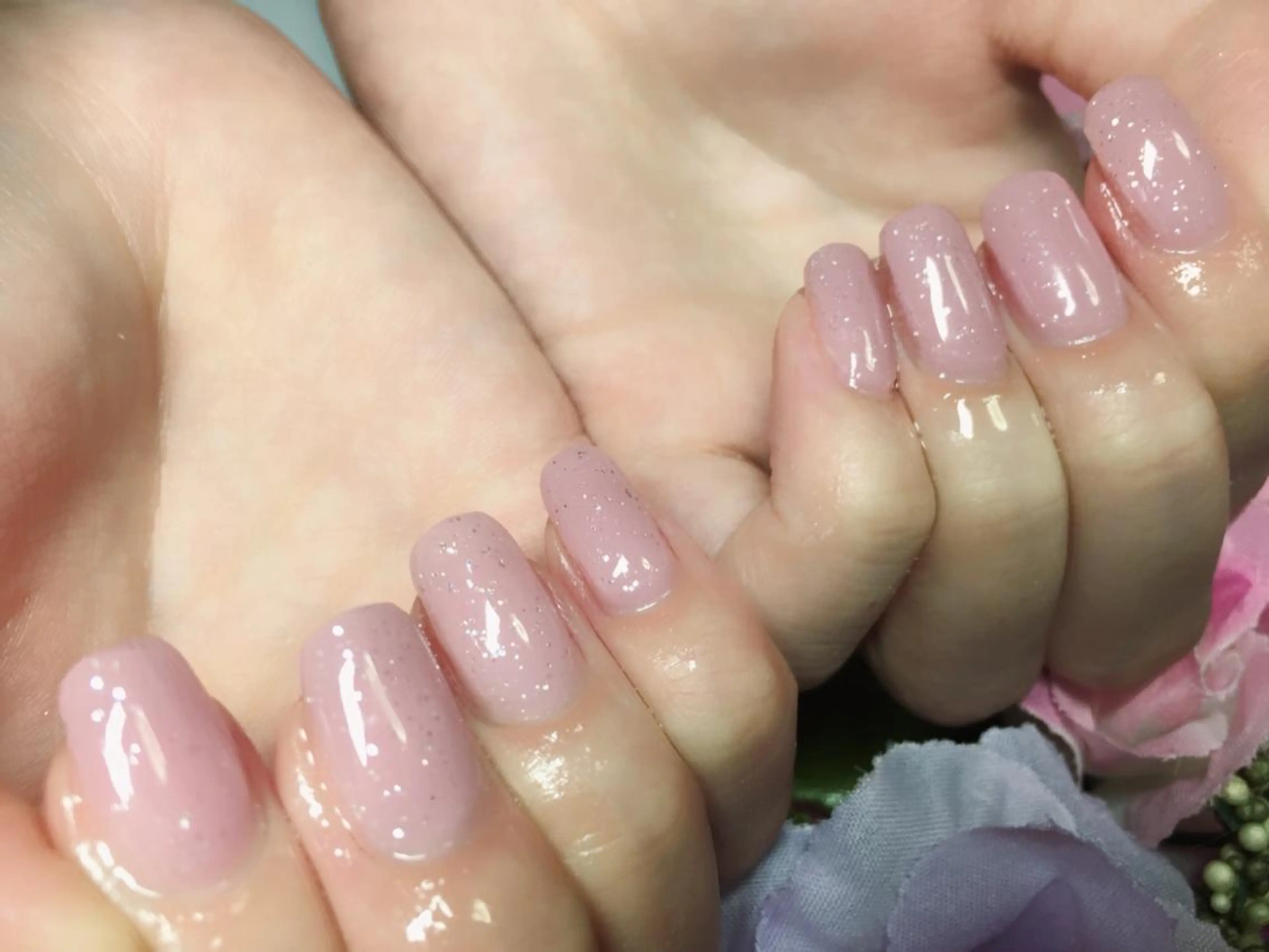 ネイル ラメ(グリッター) ワンカラーネイル Beauty Salon  Luna所属・Beauty Salon Lunaのエステ・リラクイメージ