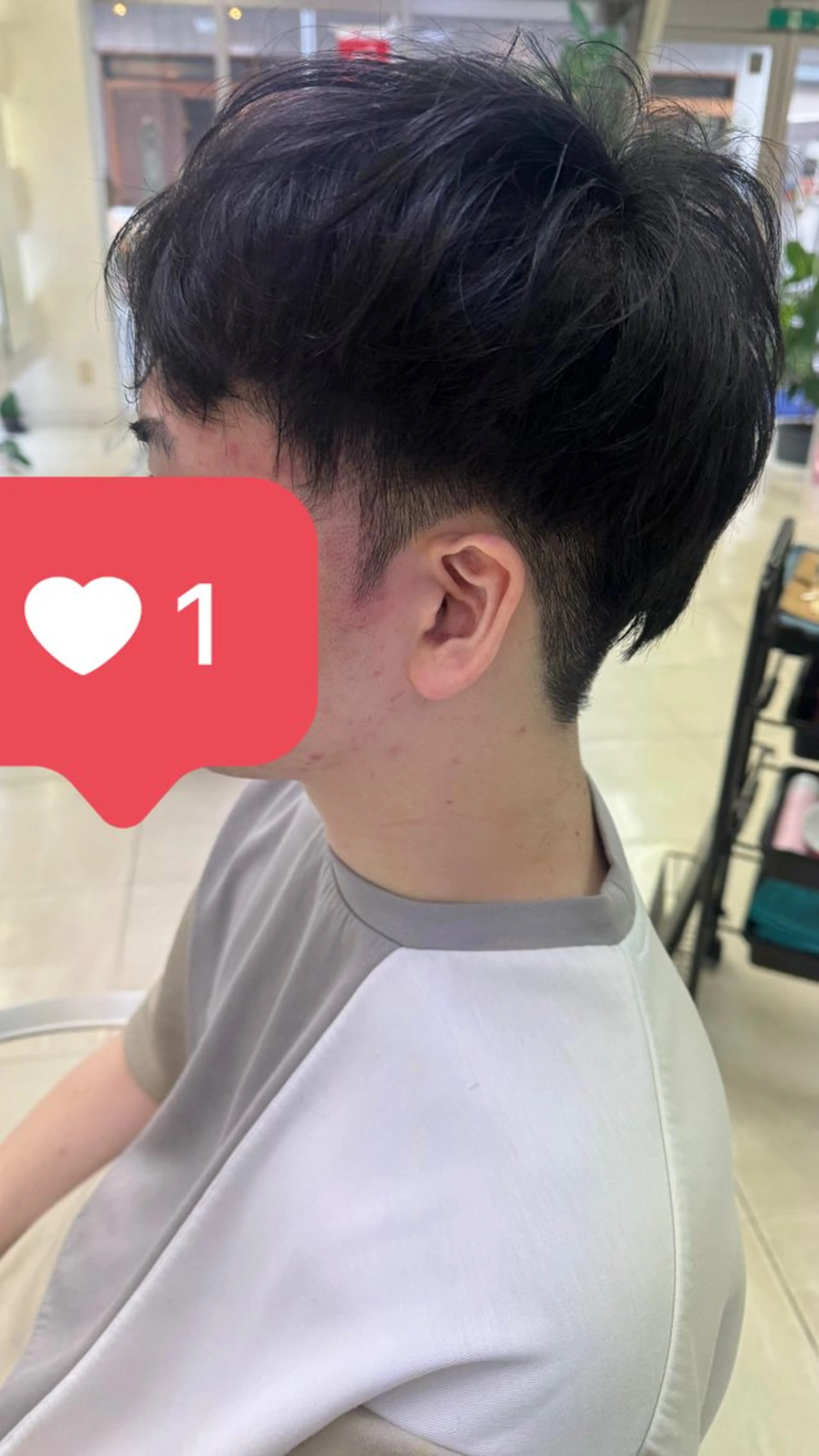 メンズ マッシュ タカハシ リナのヘアスタイル