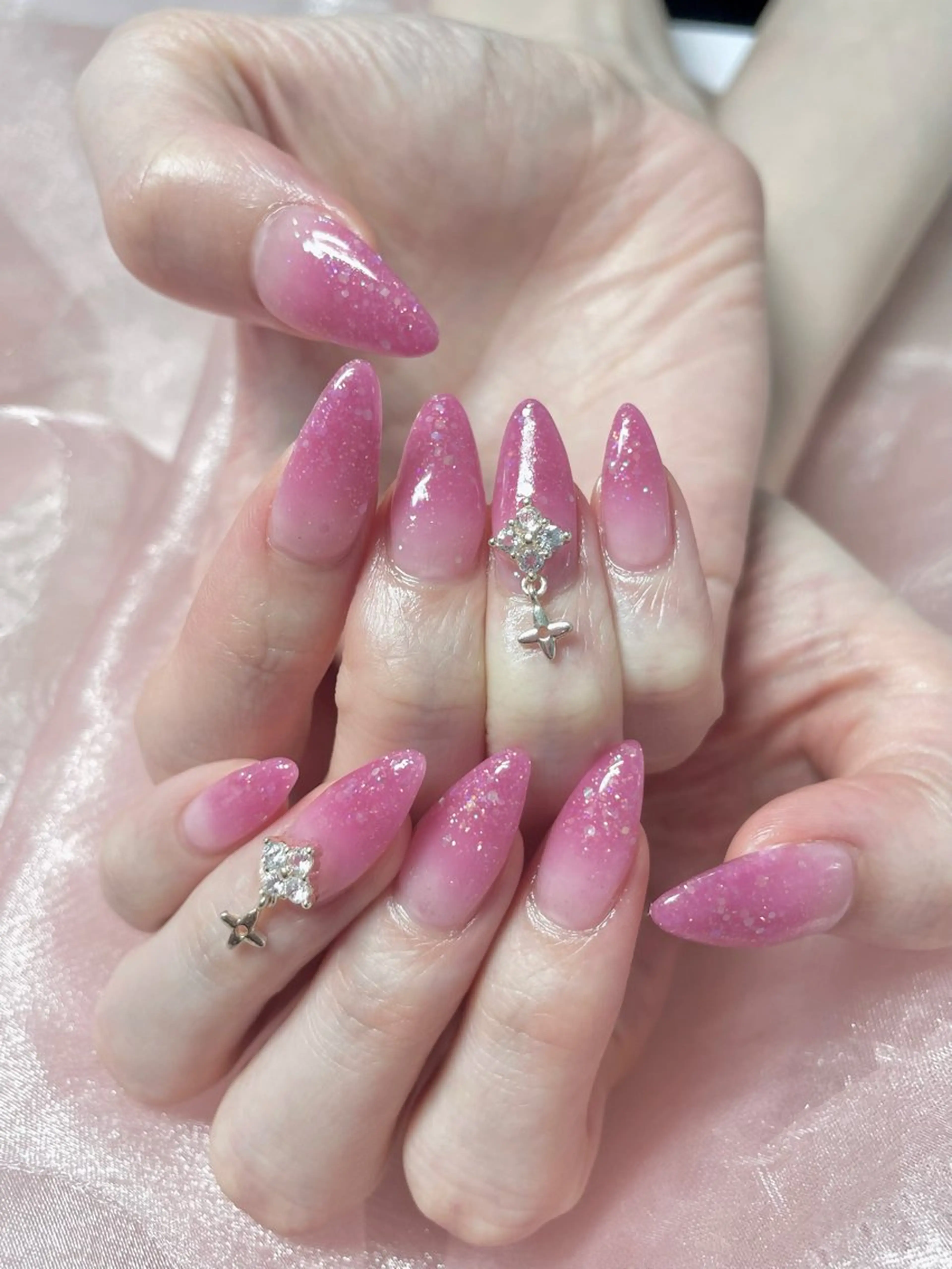 ネイル 長さ出し ハンドネイル RUMI nailのネイルデザイン
