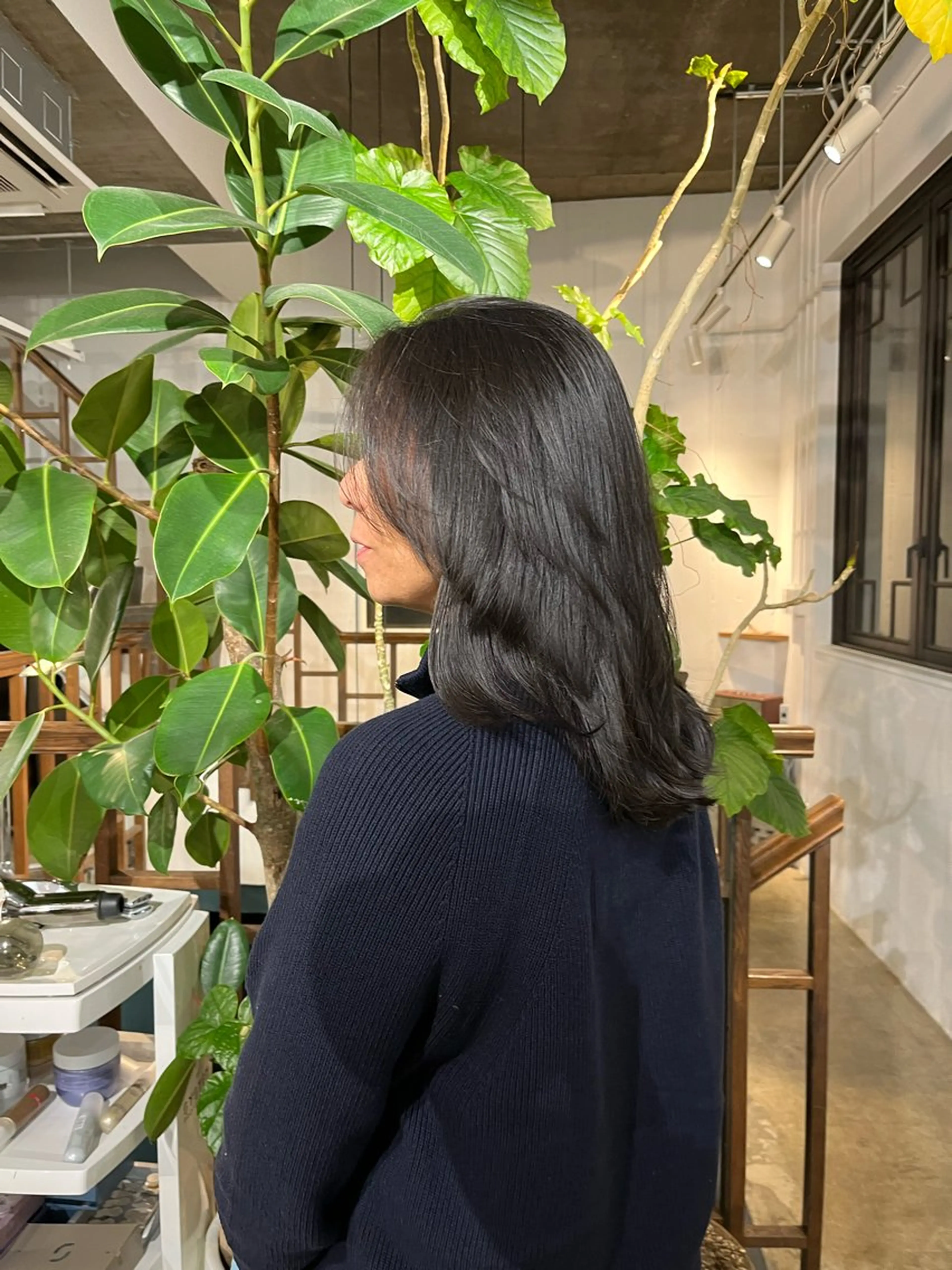 セミロング 海音🌺レイヤー カット/ケアリストのヘアスタイル