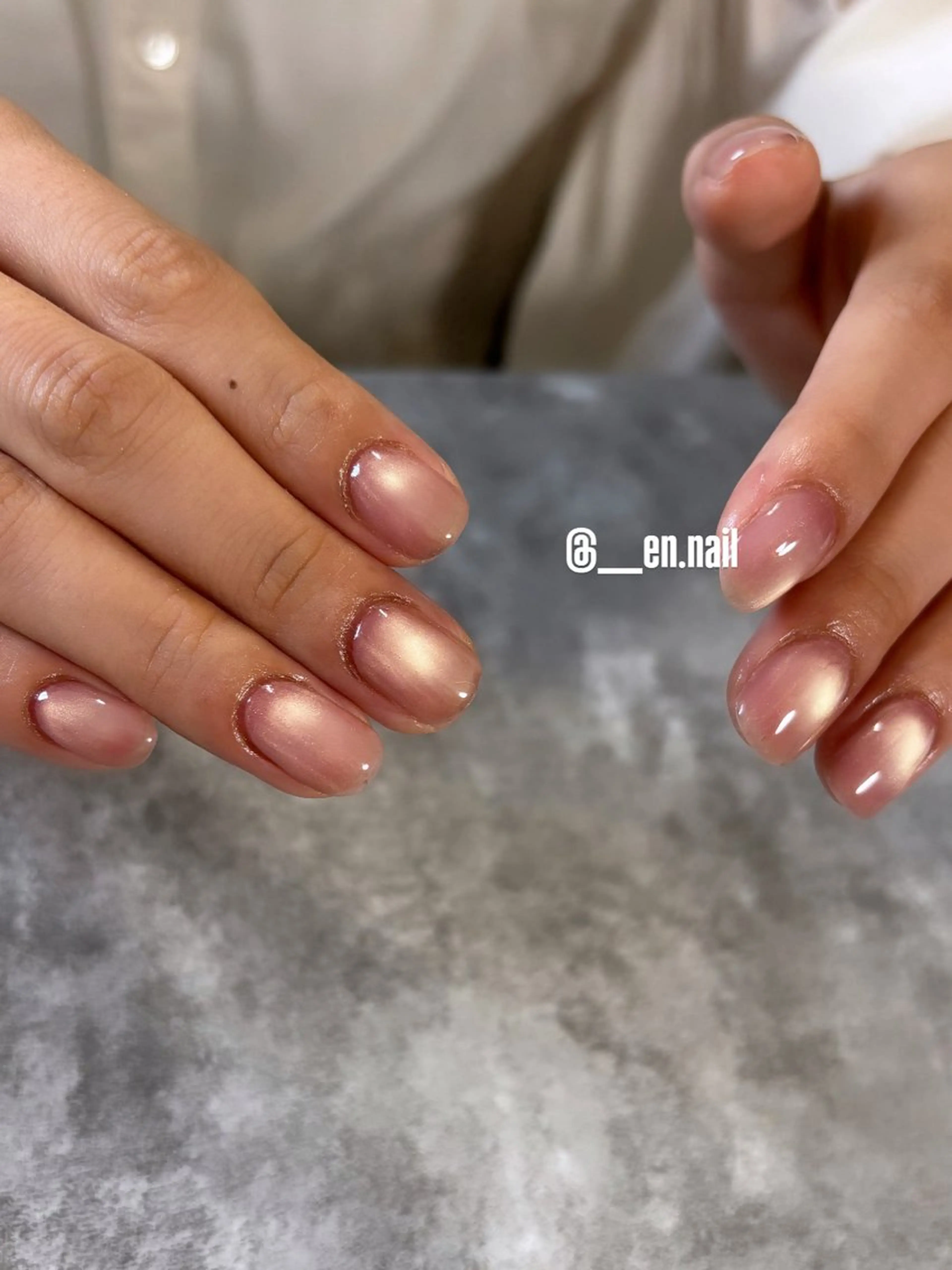 ネイル マグネットネイル ハンドネイル en.nail⭐︎ 丹波橋のネイルデザイン
