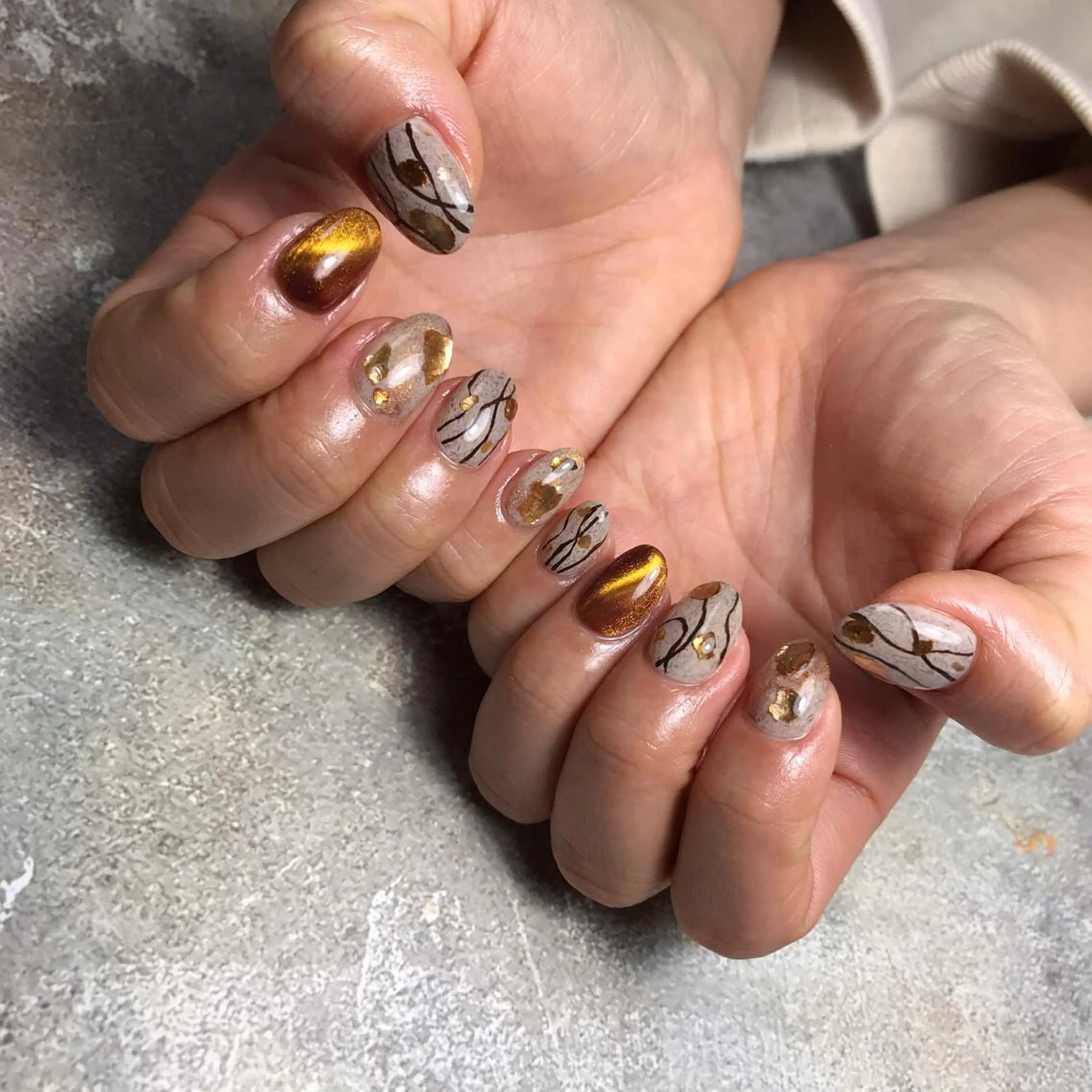 ネイル ハンドネイル 💅chainail _aiのネイルデザイン