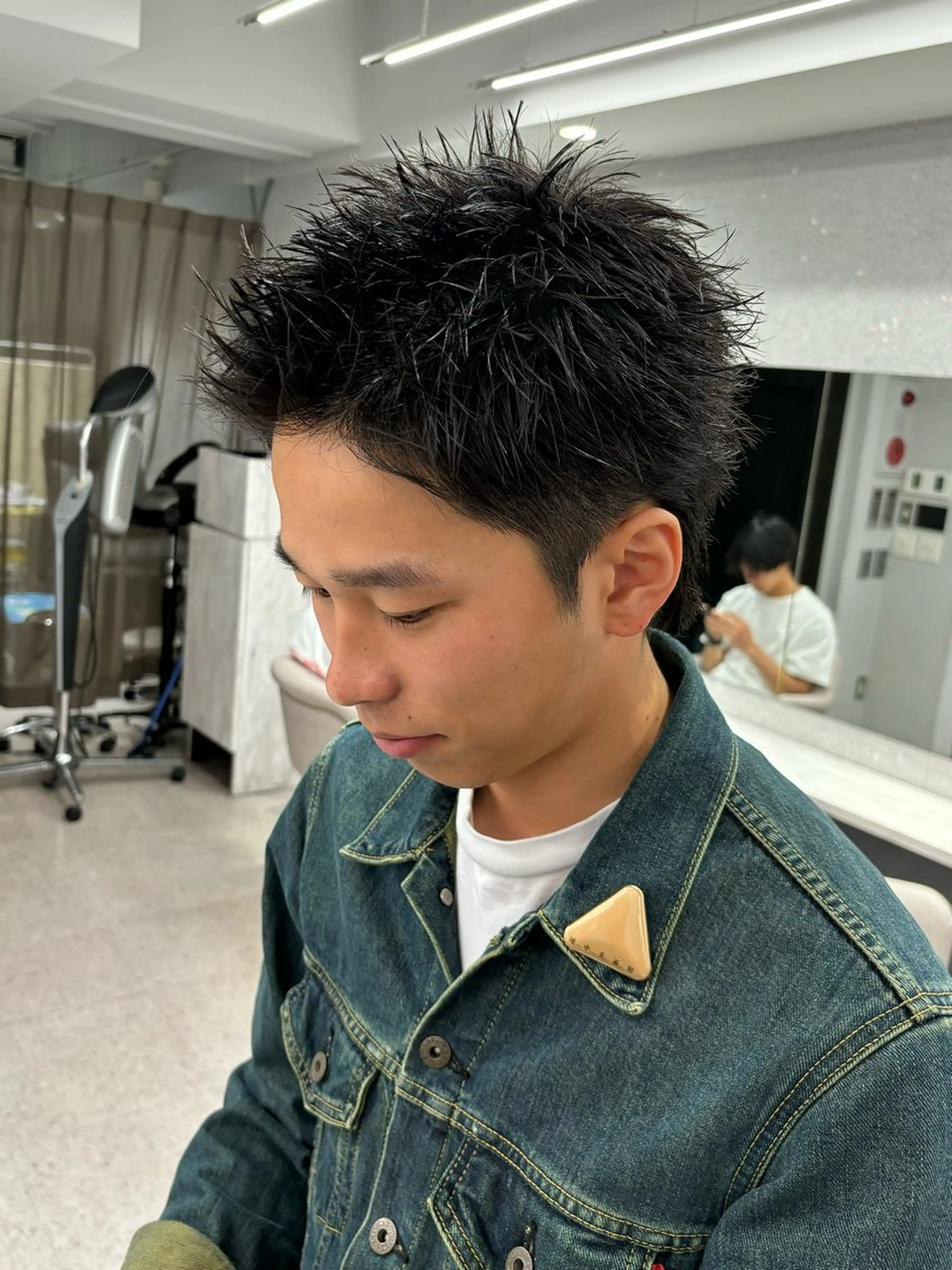 メンズ カット 🍐シャドウパーマ メンズ特化/守岡🍐のヘアスタイル