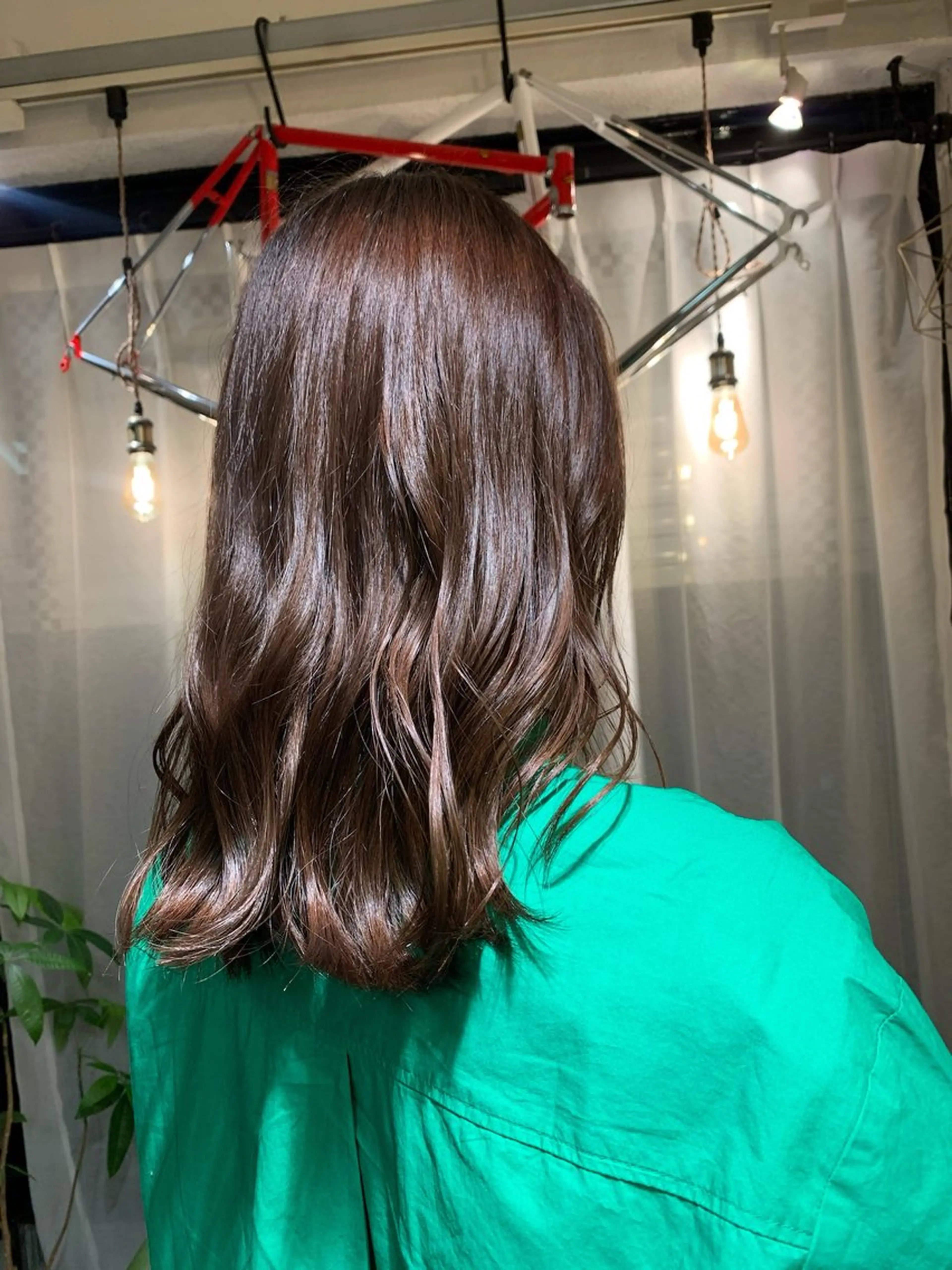 セミロング 水原波津輝/ボブ /ニュアンスパーマのヘアスタイル