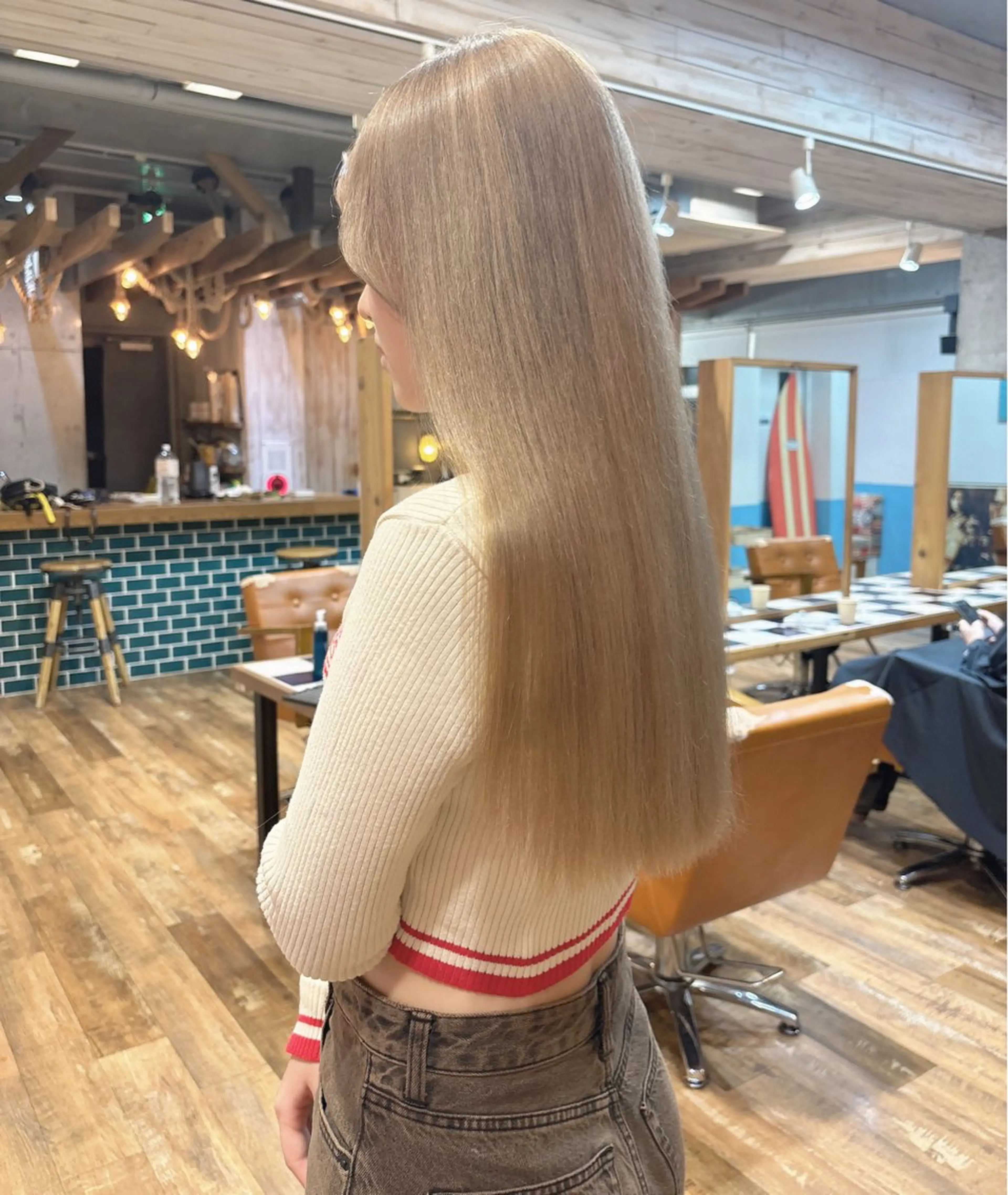 ロング カラー カット ヘアカラー 🧡カラー特化💜 鈴木凱人🤍のヘアスタイル