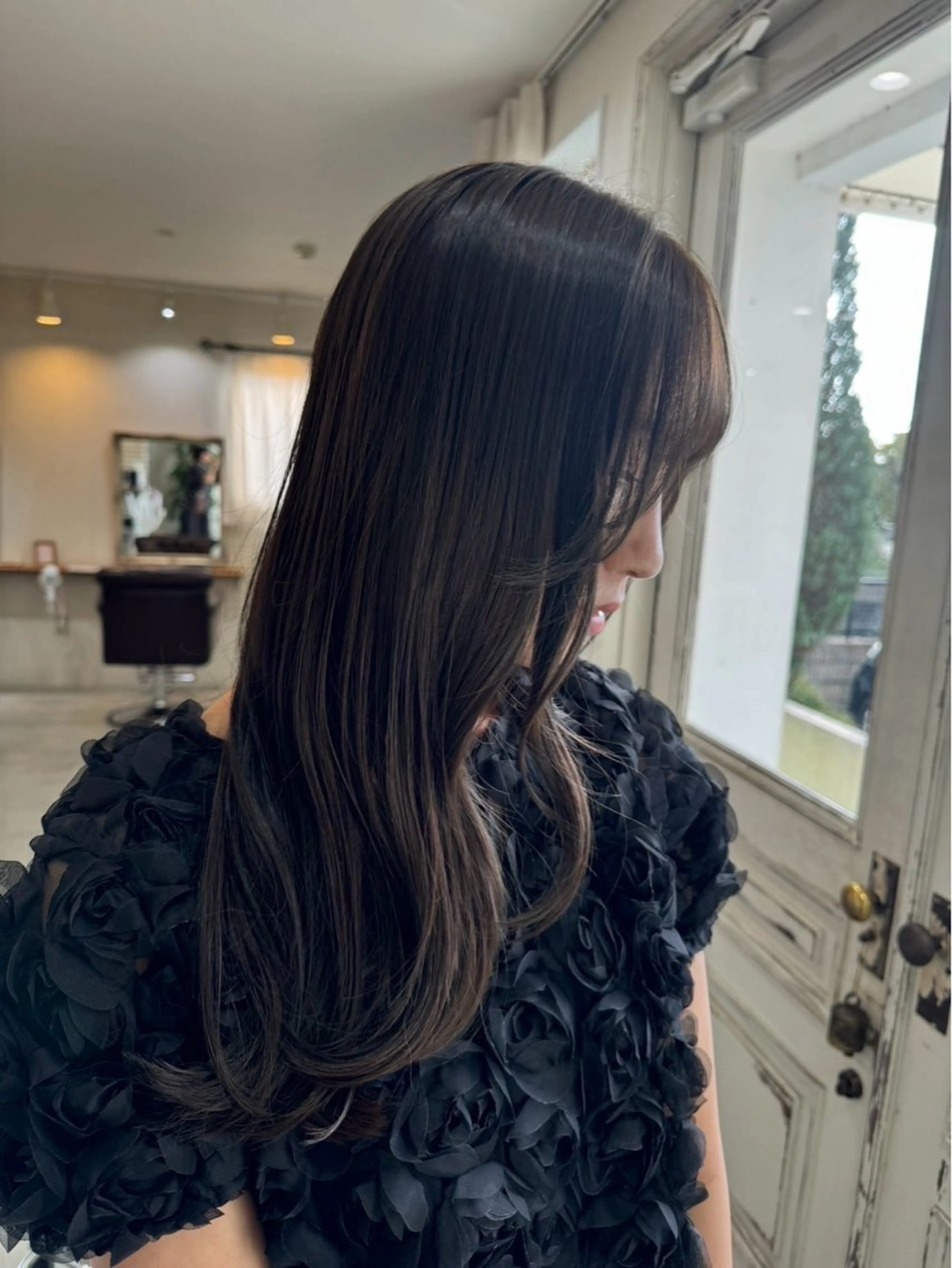 ロング カラー 透明感カラー 熊本メンズ/嘉島 /坂嶋大飛のヘアスタイル