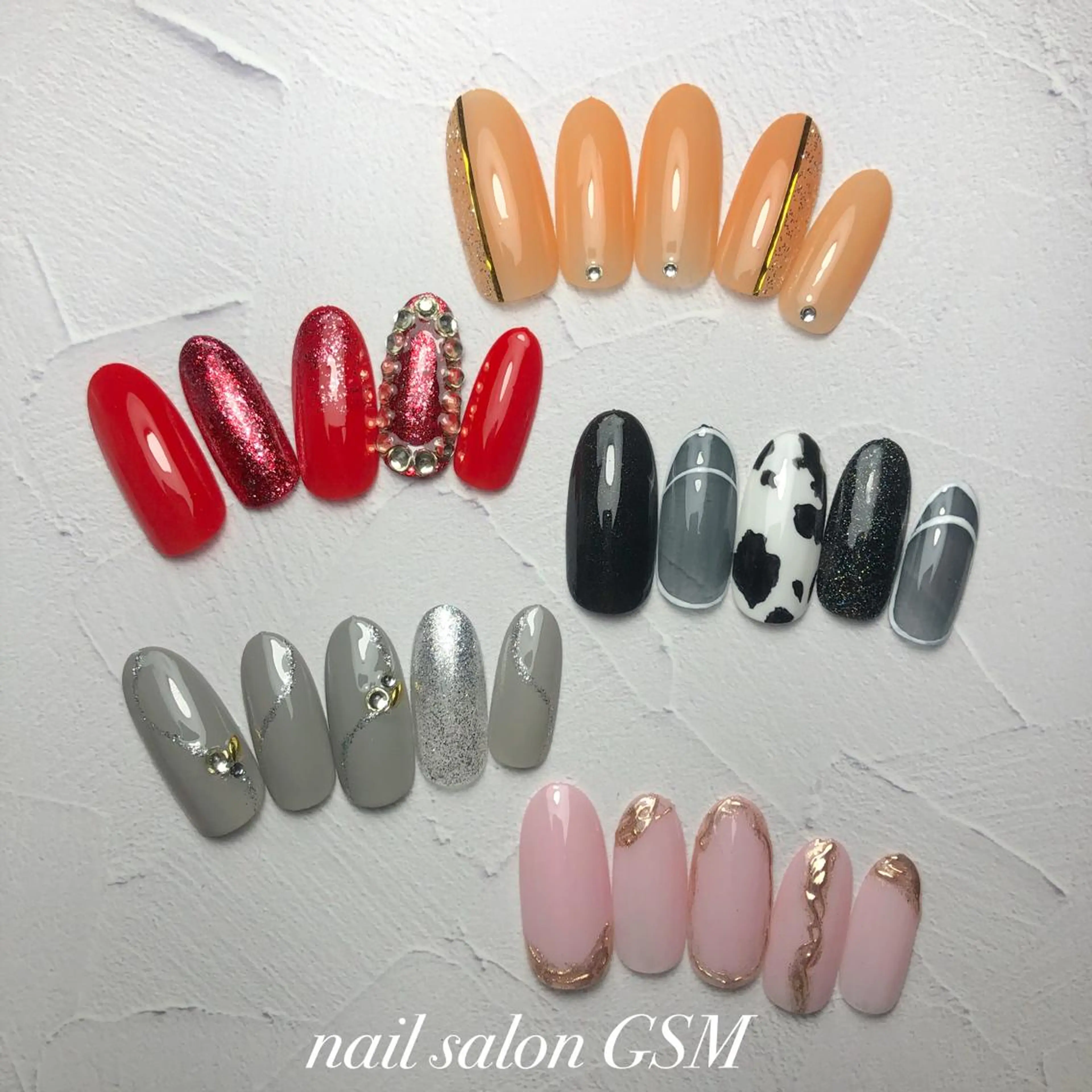 ネイル ハンドネイル nail salon GSMのネイルデザイン
