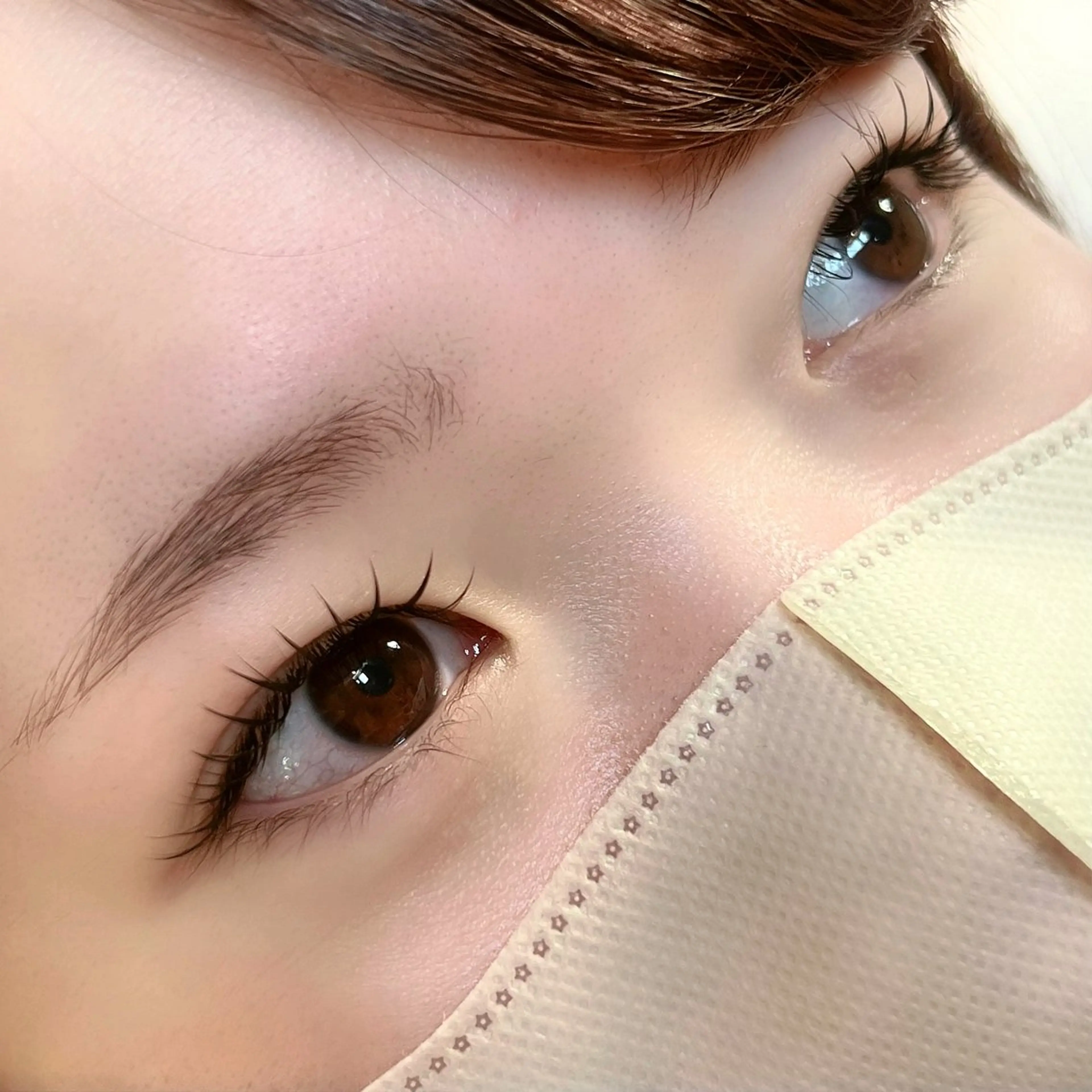 マツエク・マツパ 束感まつ毛 フラットラッシュ マツエク Eyelash彩 熊谷🍒KIYOMIのマツエク・マツパデザイン