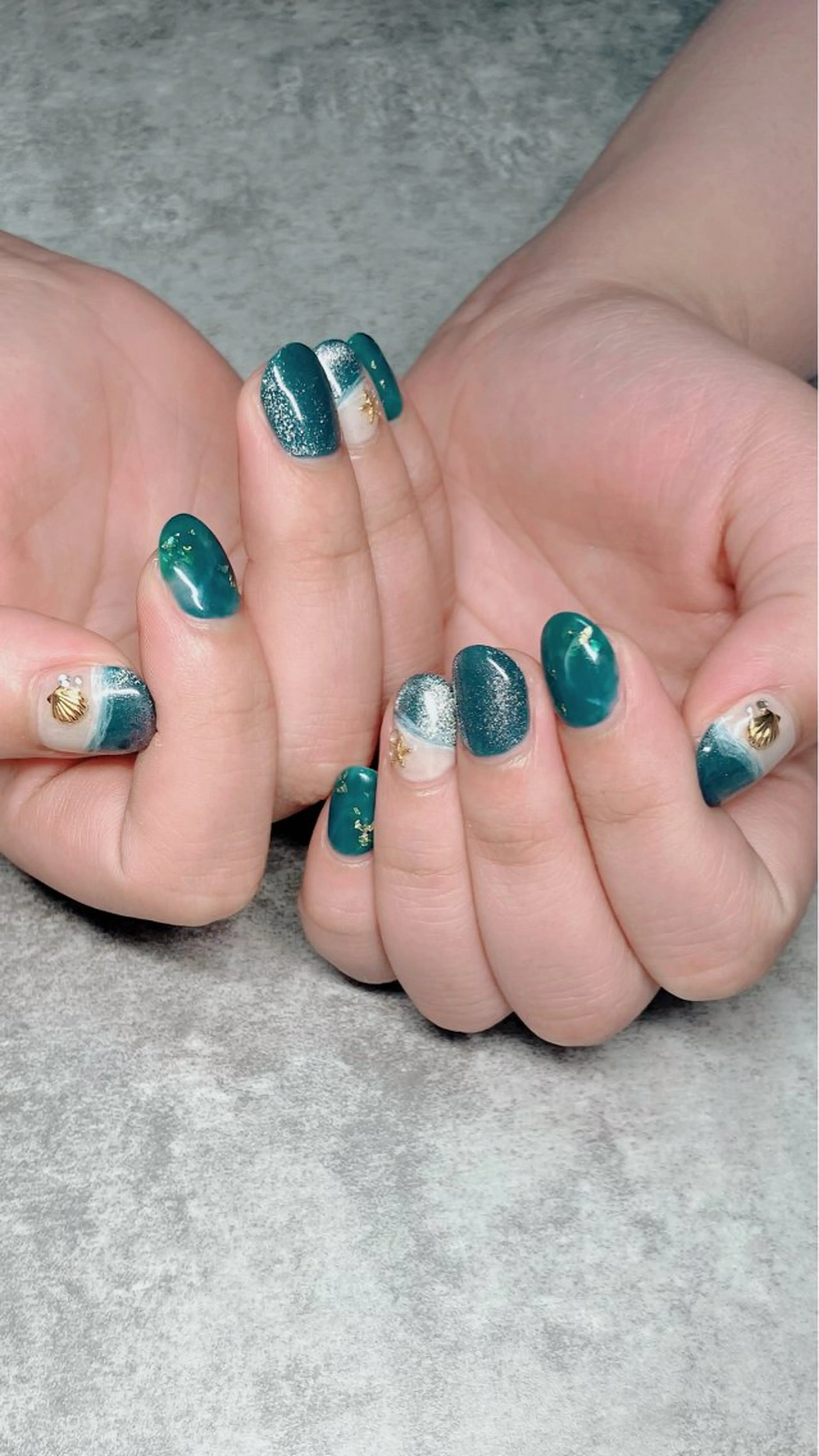 ネイル ハンドネイル ハンドケア haleyume所属・shino🌟 痛ネイルのネイルデザイン