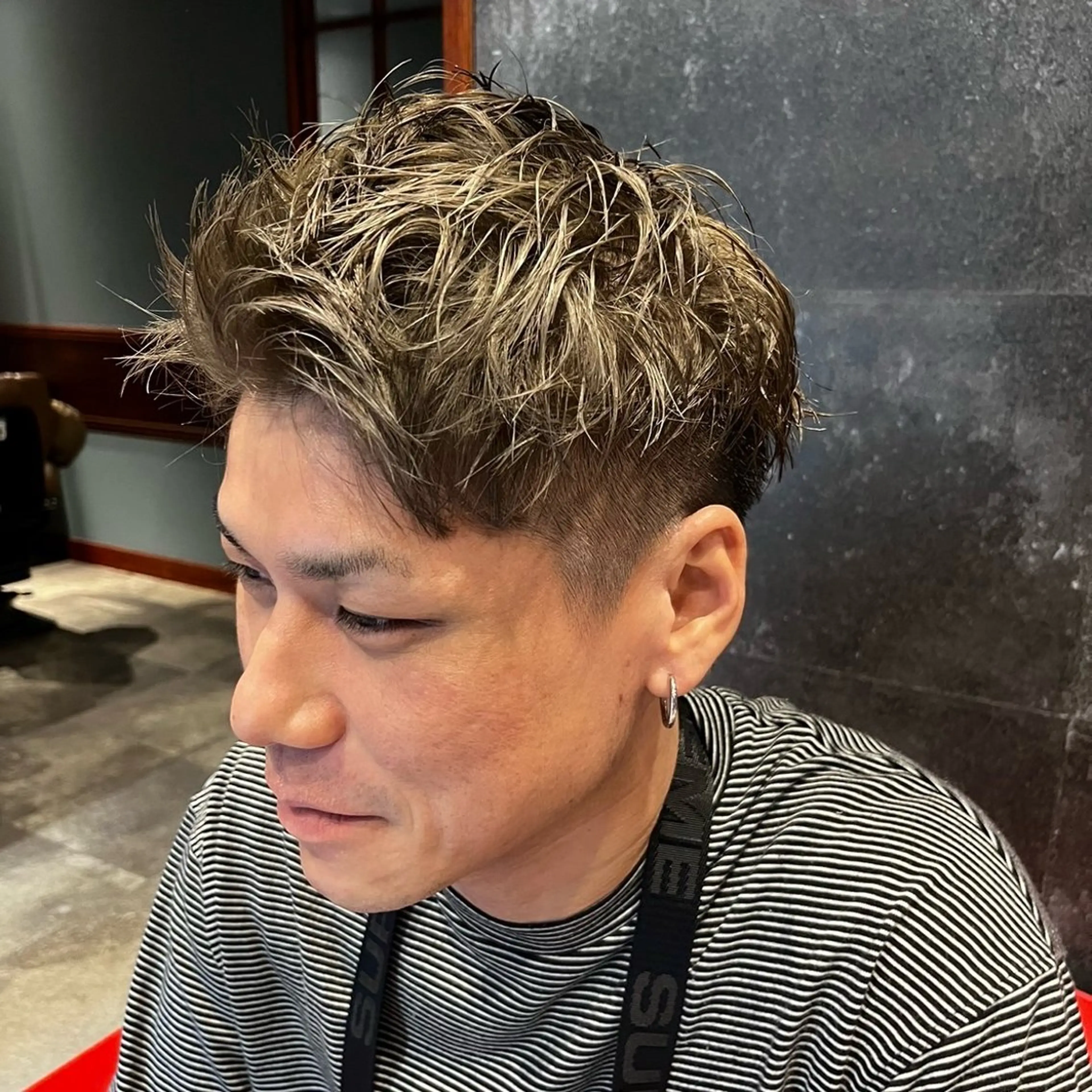 メンズ 馬場 滉士のヘアスタイル