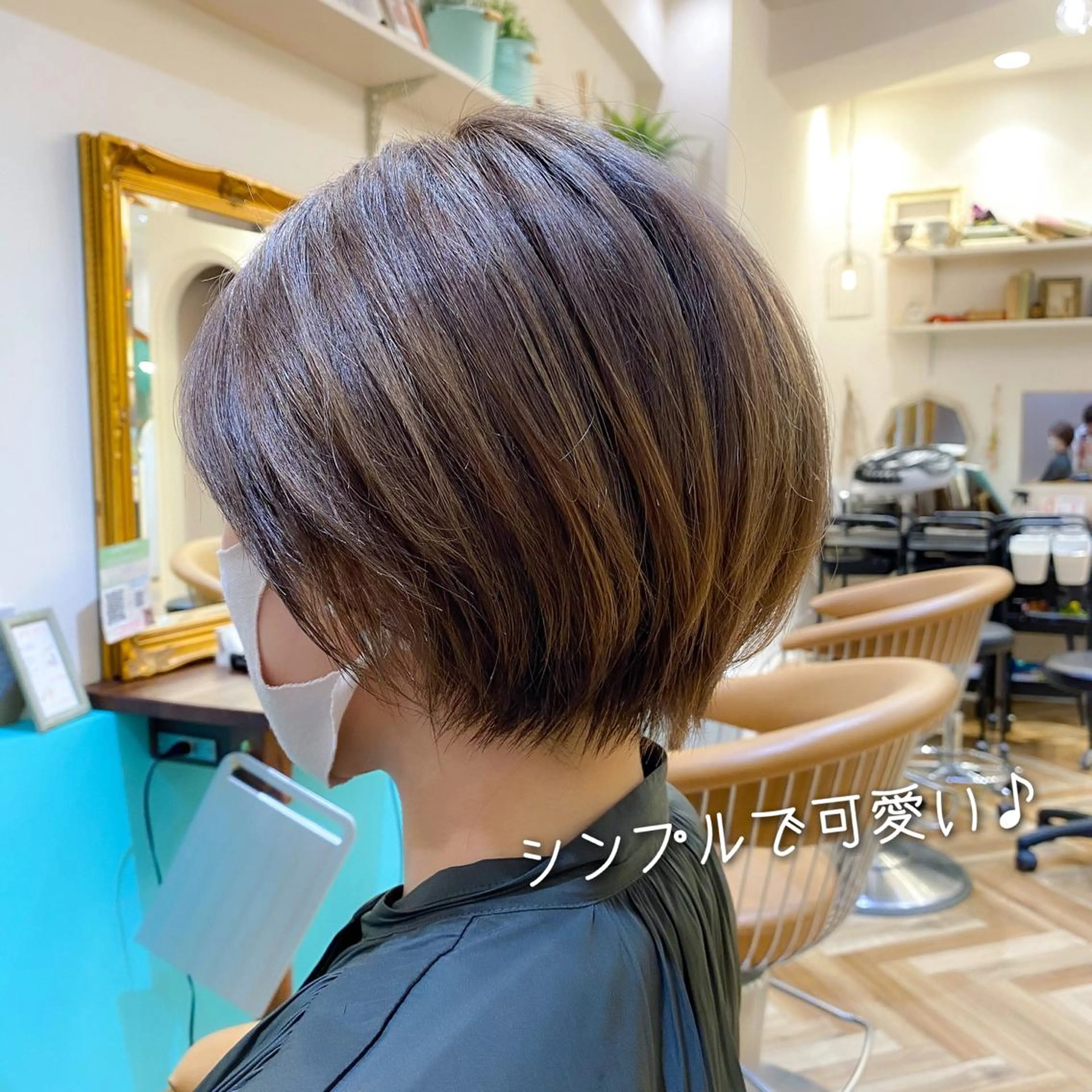 ショート カット ヘアカラー トリートメント ヘッドスパ 🇰🇷韓国レイヤー 錦糸町【北山謙三】のヘアスタイル