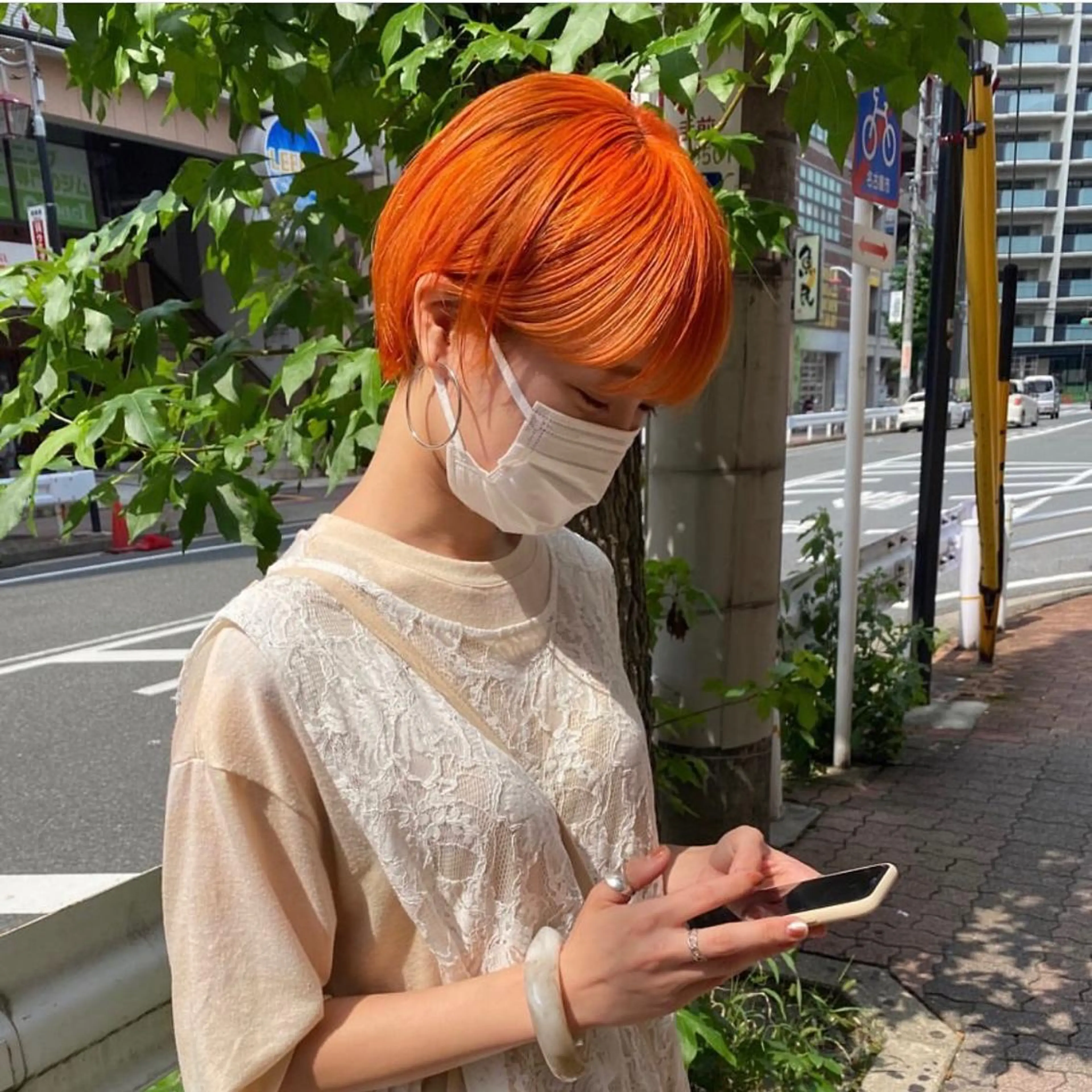 ショート Nikiita リコのヘアスタイル