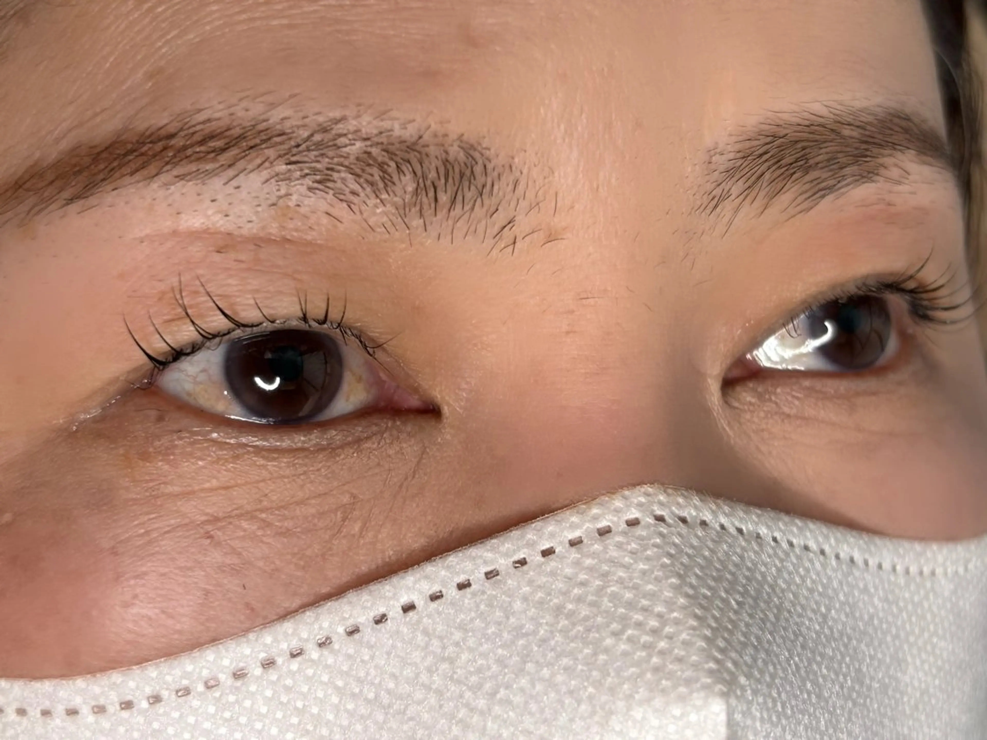 マツエク・マツパ ナチュラル 一重×まつ毛パーマ Queen's gate 昭和palace所属・志村 梨帆のマツエク・マツパデザイン